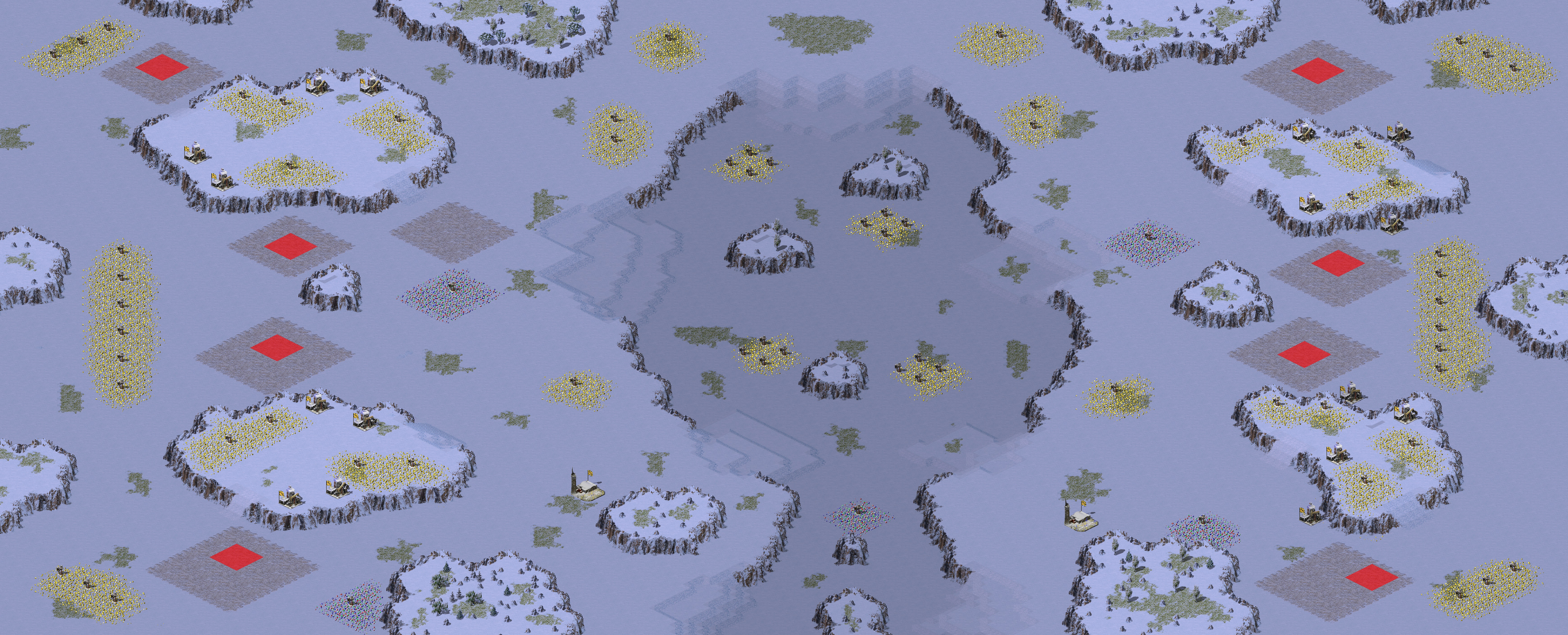 Rendered map: cliffside snow [Soviet Buff] by Atelier