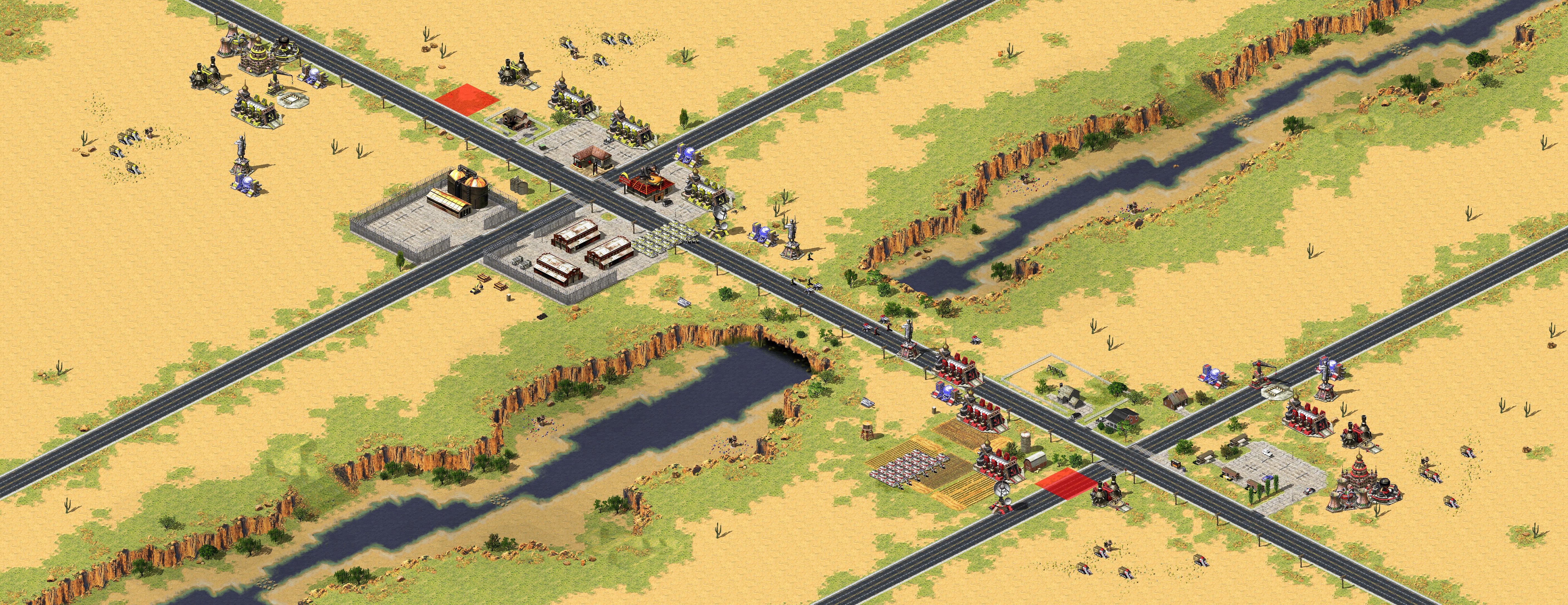 Rendered map: Black Hawk Endgame - Village Fun