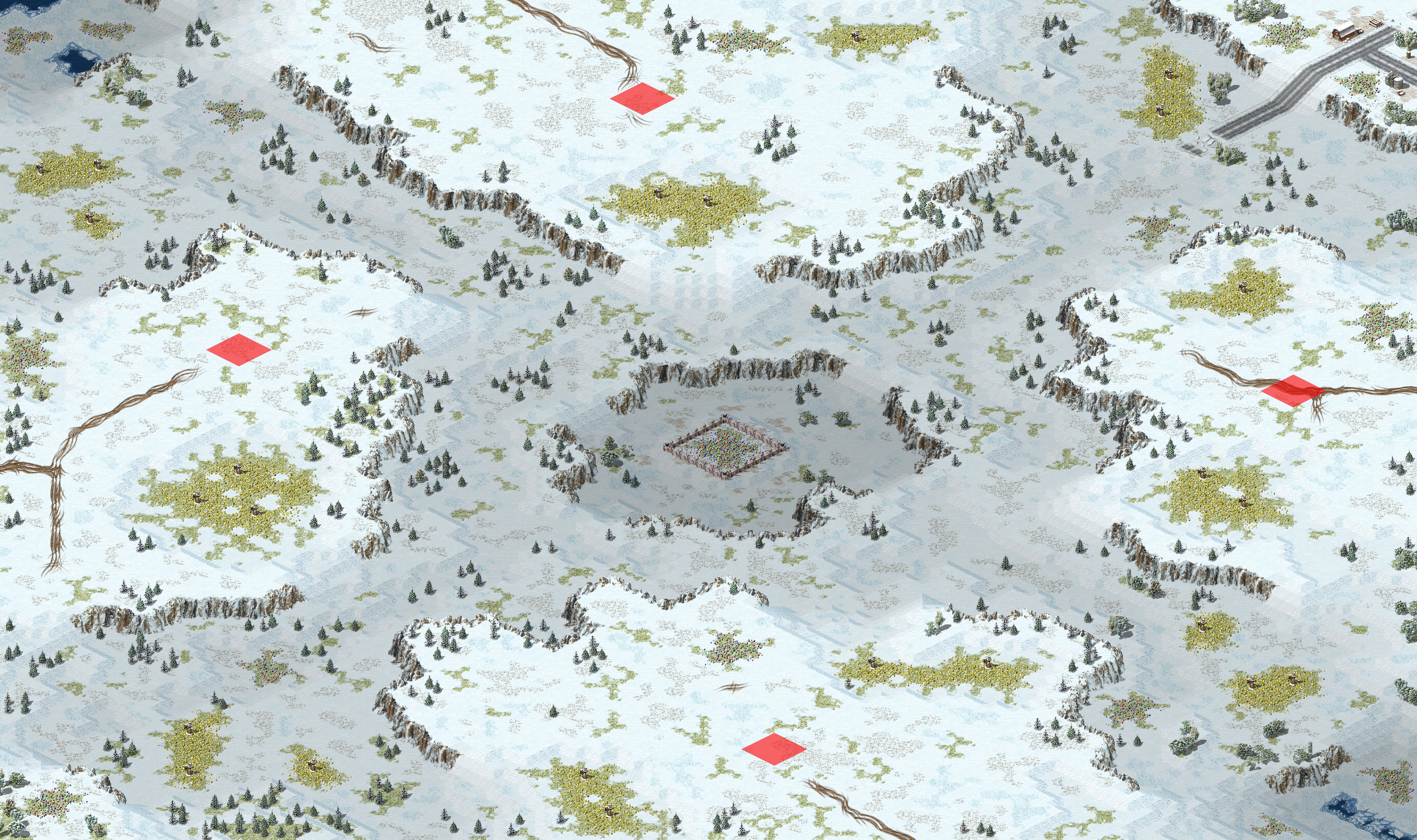 Rendered map: Coldest Peak