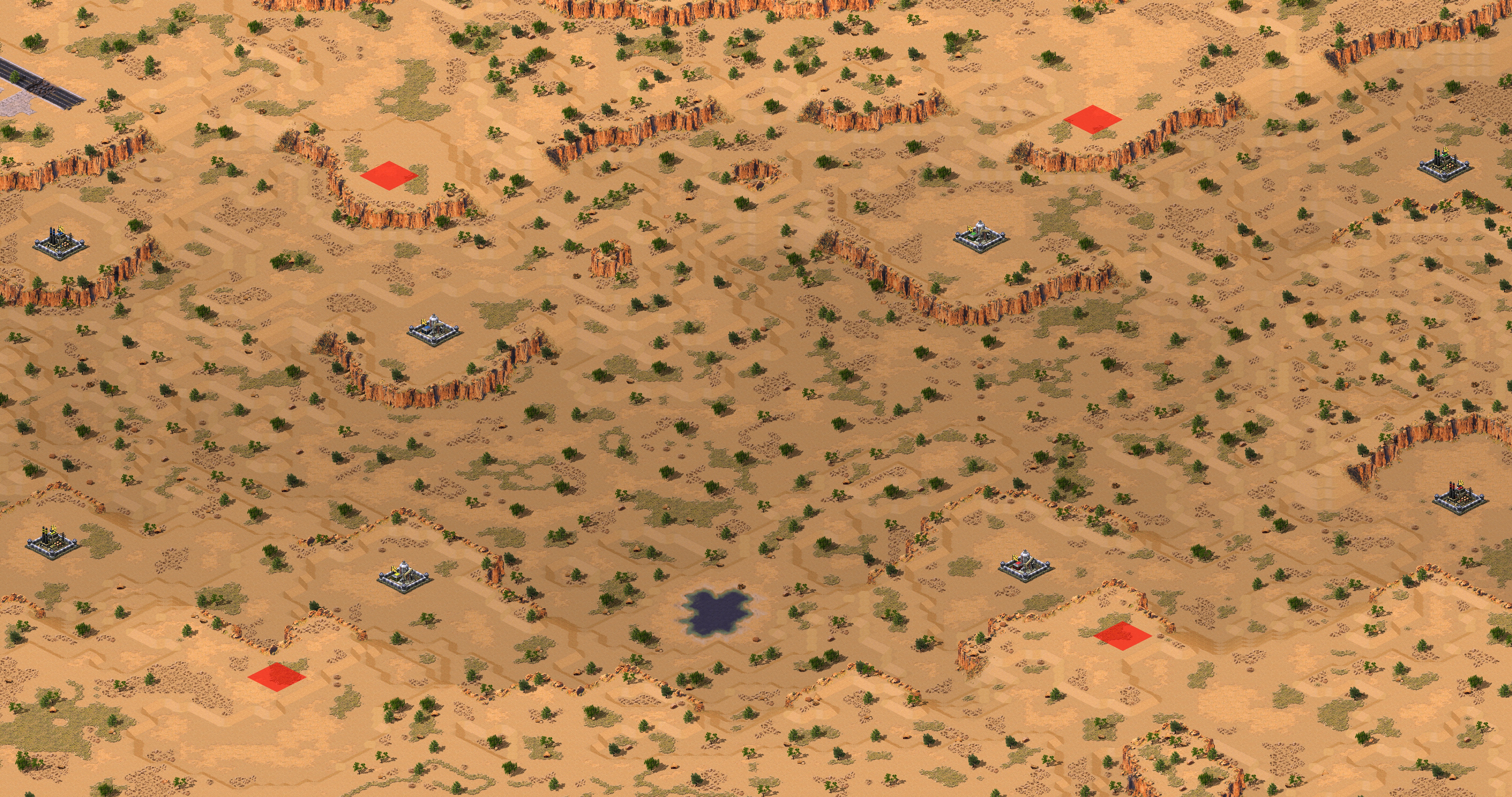 Rendered map: Jeen Descent