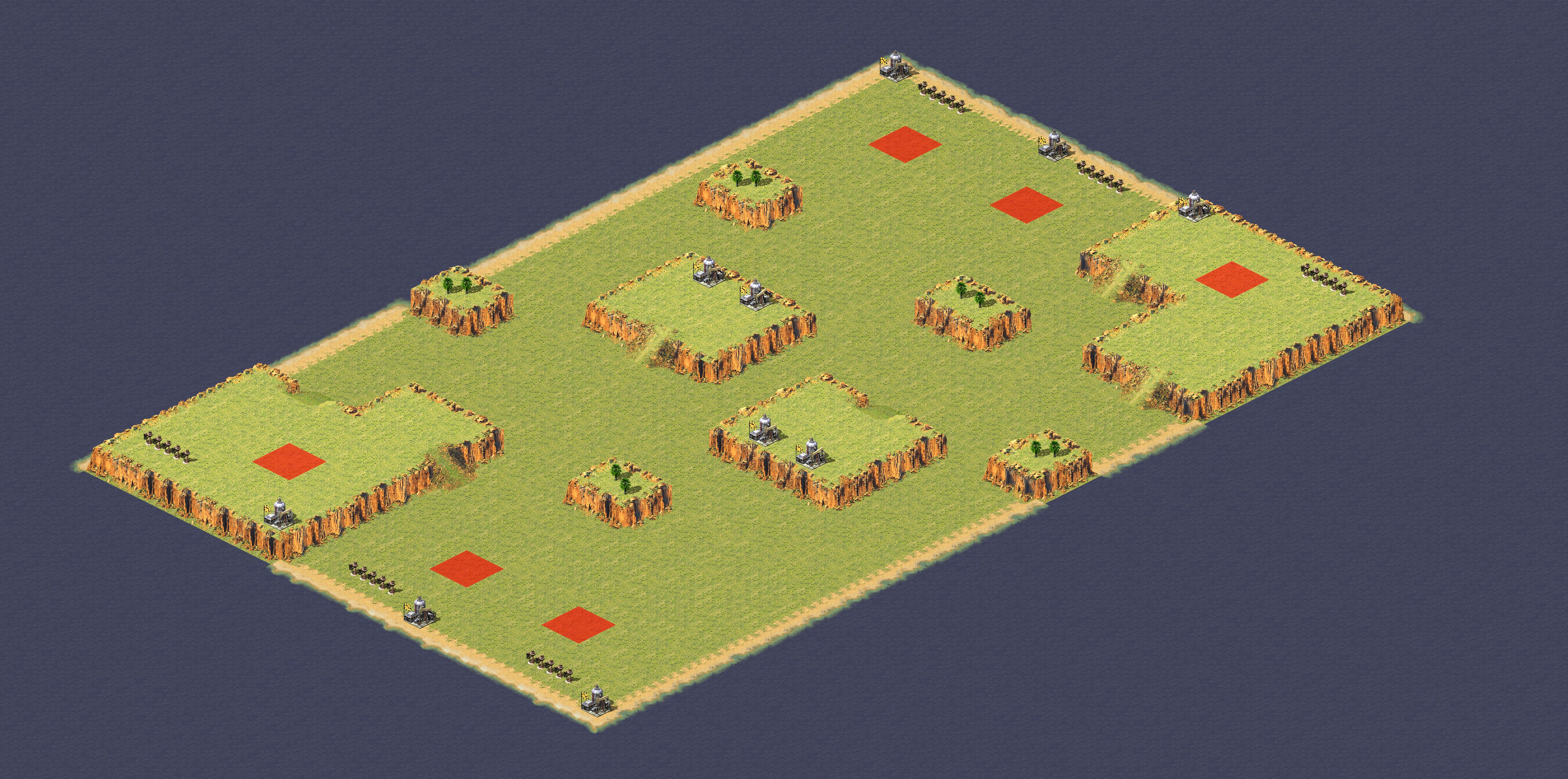 Rendered map: Novel 3v3