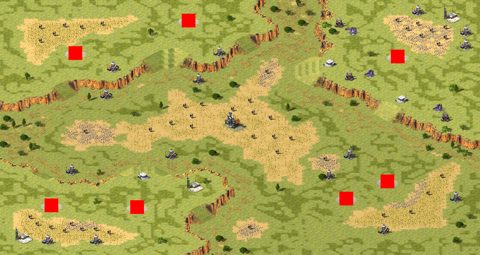 Rendered preview of 2024 RA Melee - Highland Canyon