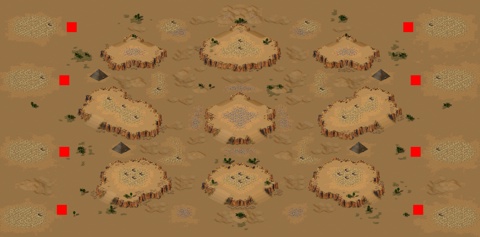 Rendered preview of Desert Nine Cliffs