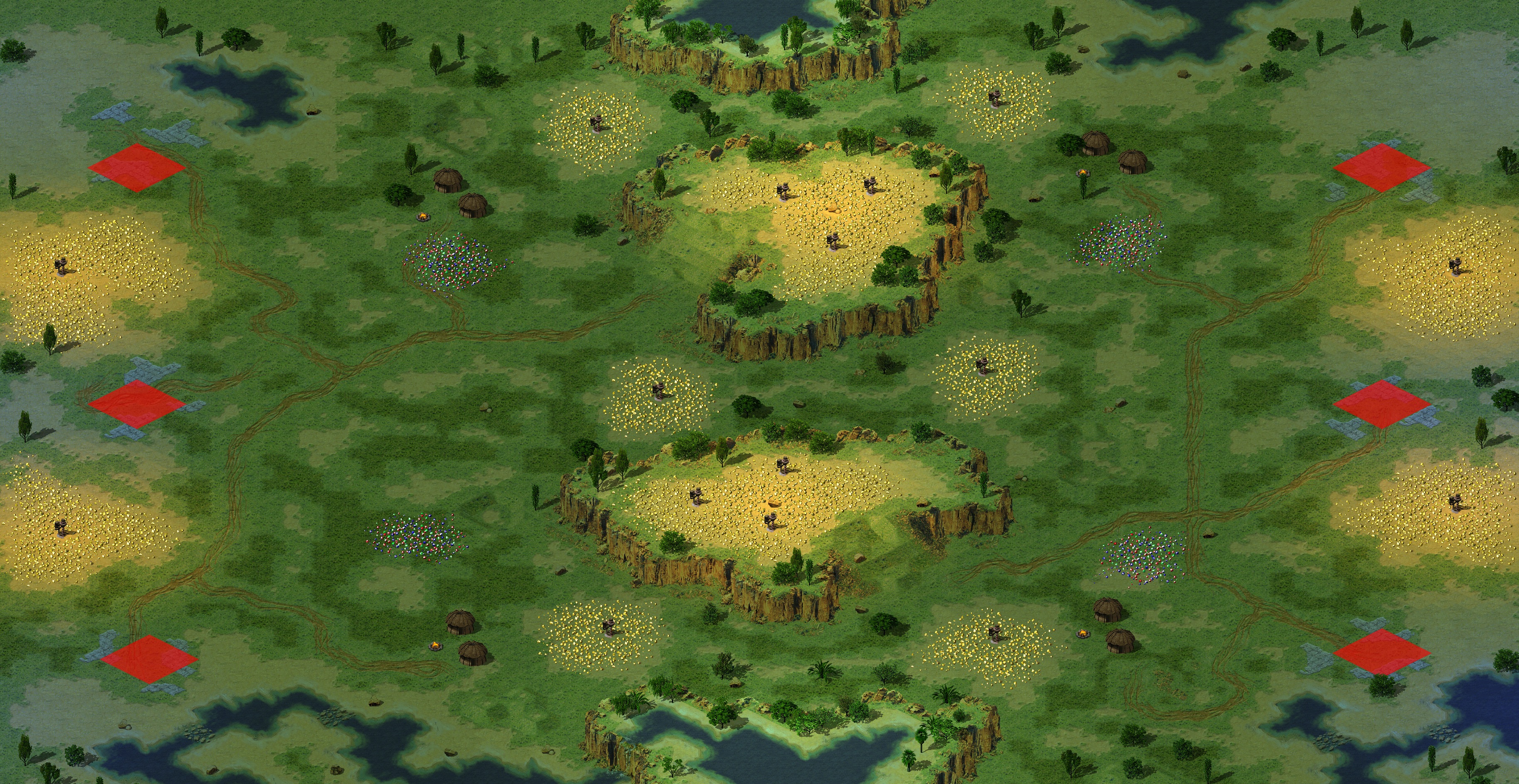 Rendered map: Egyptian Jungle
