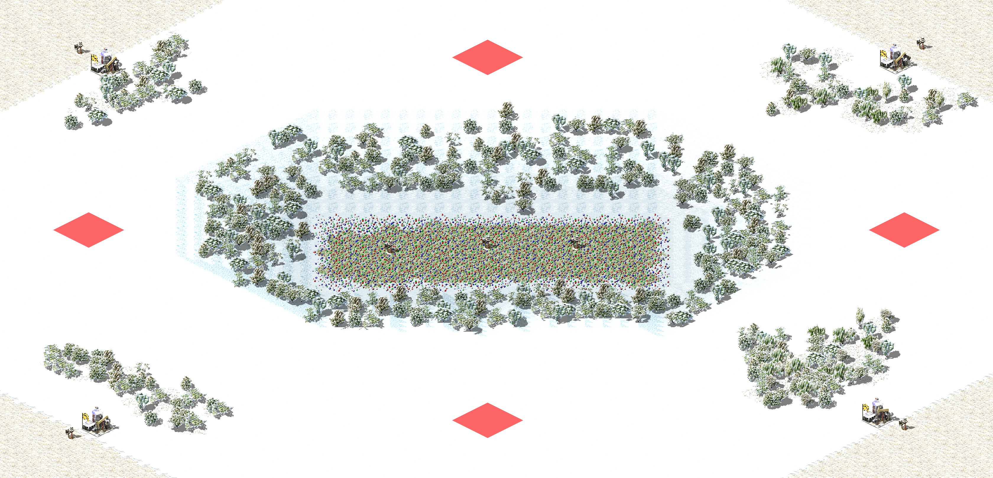 Rendered map: The Pit