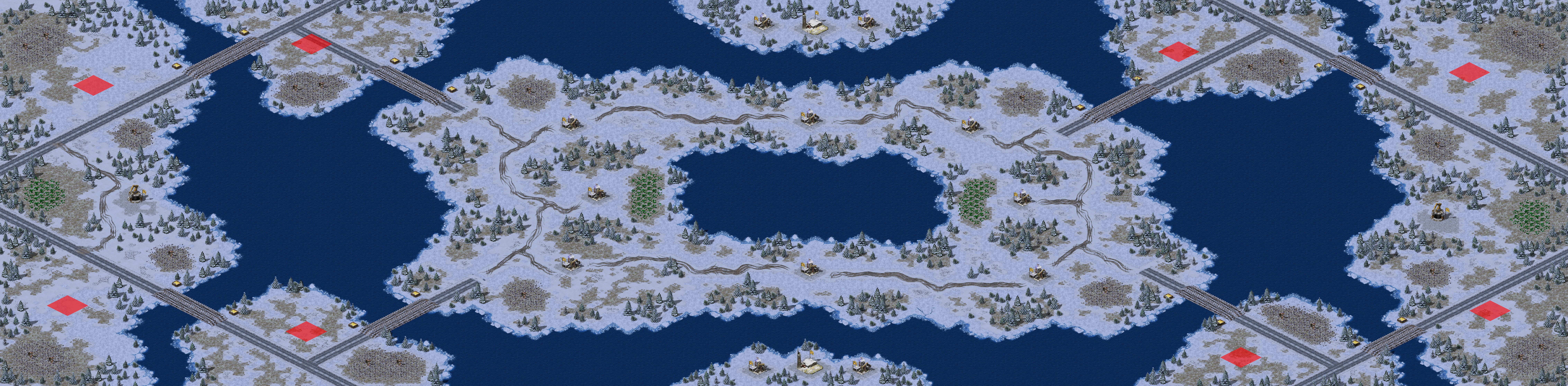 Rendered map: Arctic Circle (Naval War)