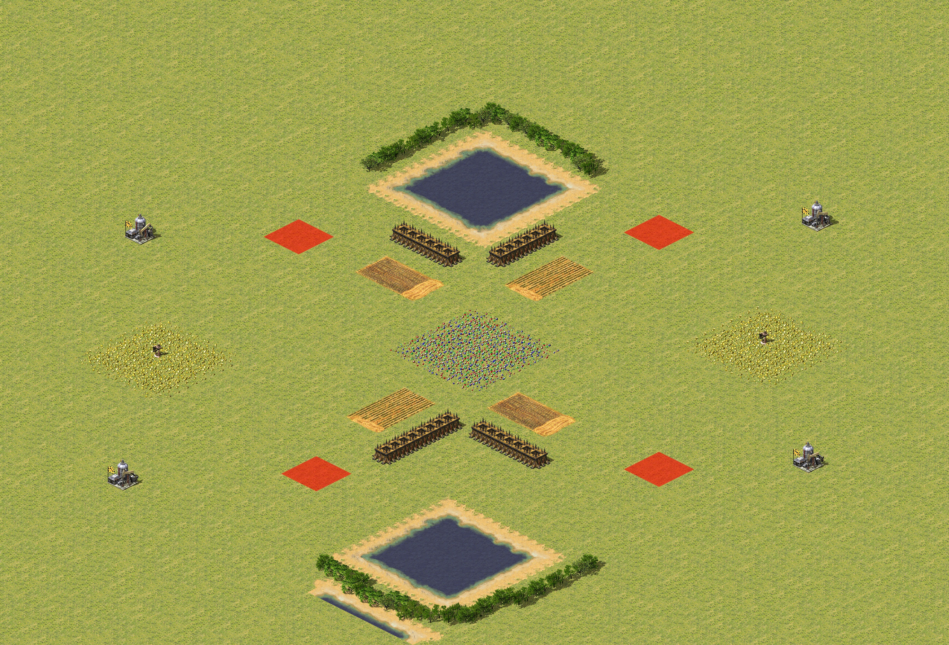 Rendered map: Only One Ore?