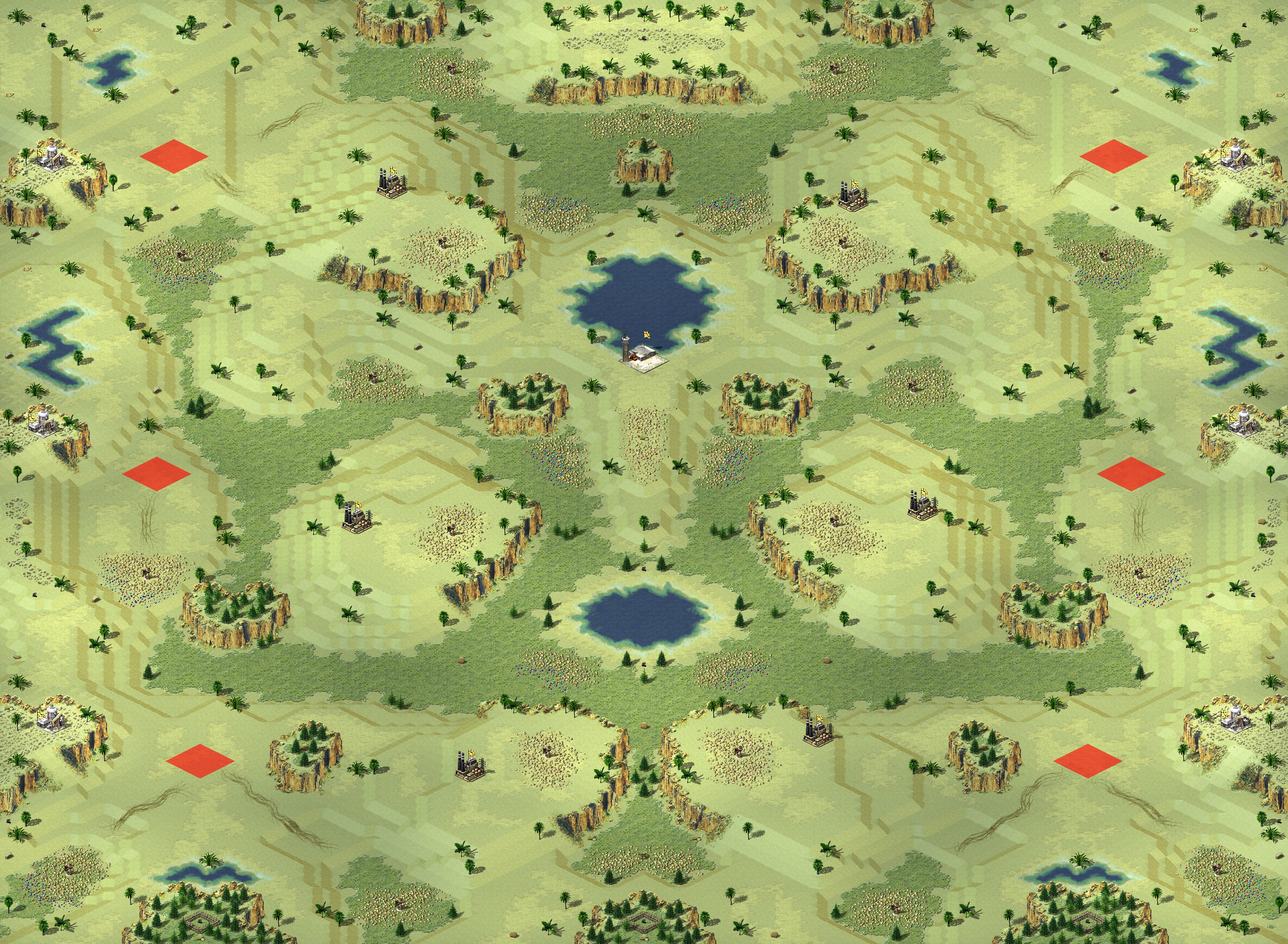 Rendered map: Buffed African Elephant