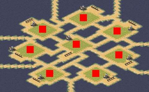 Rendered preview of [8] Chinese Mini Oil Land with Ores