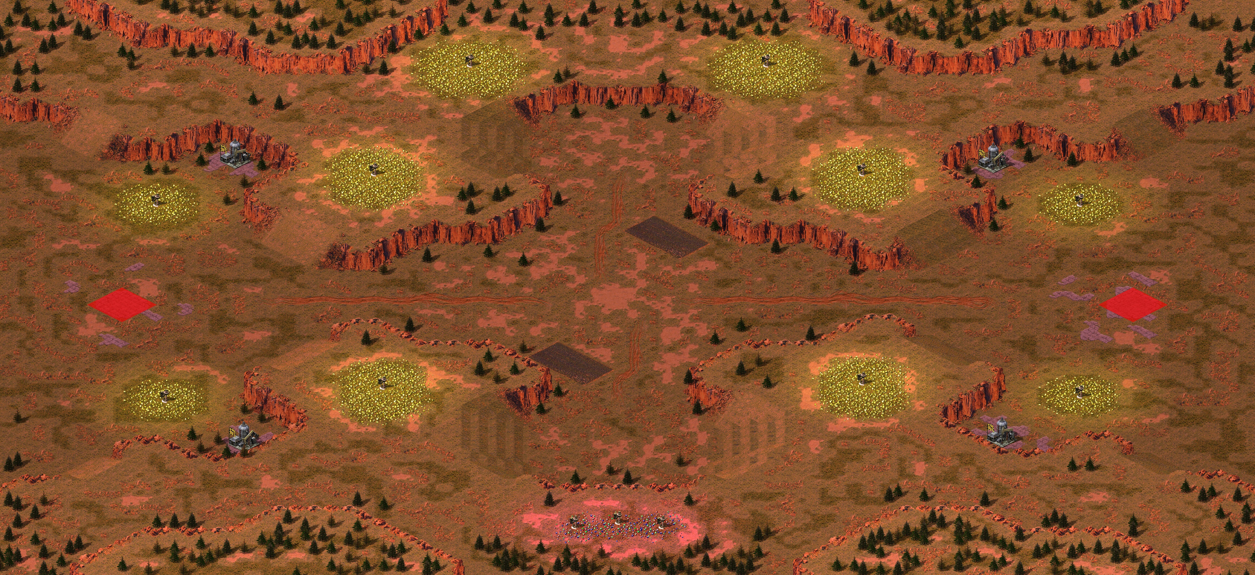 Rendered map: [Pro] [2] Pinchpoints
