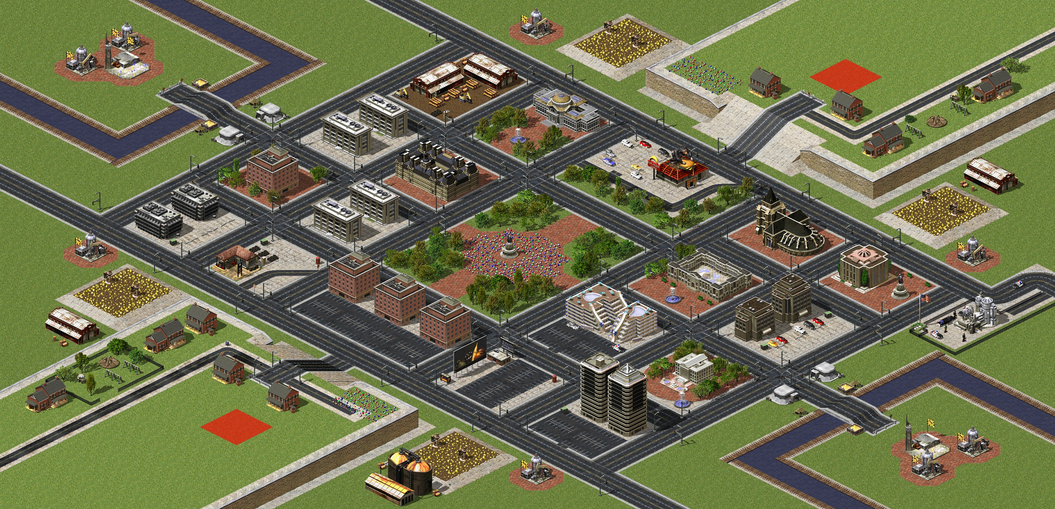 Rendered map: Good Neighbors