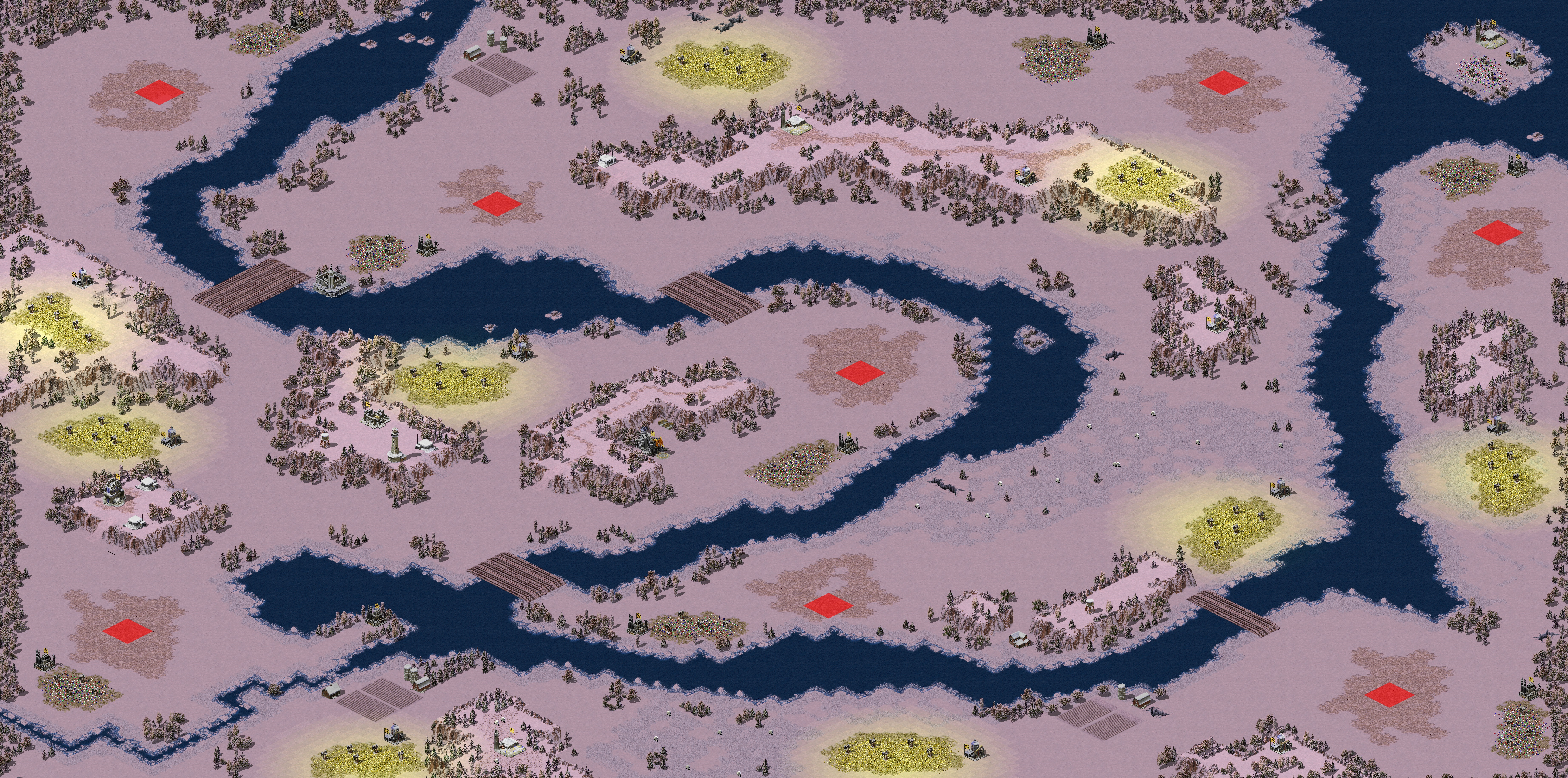 Rendered map: Frozen Margarita zoom3000