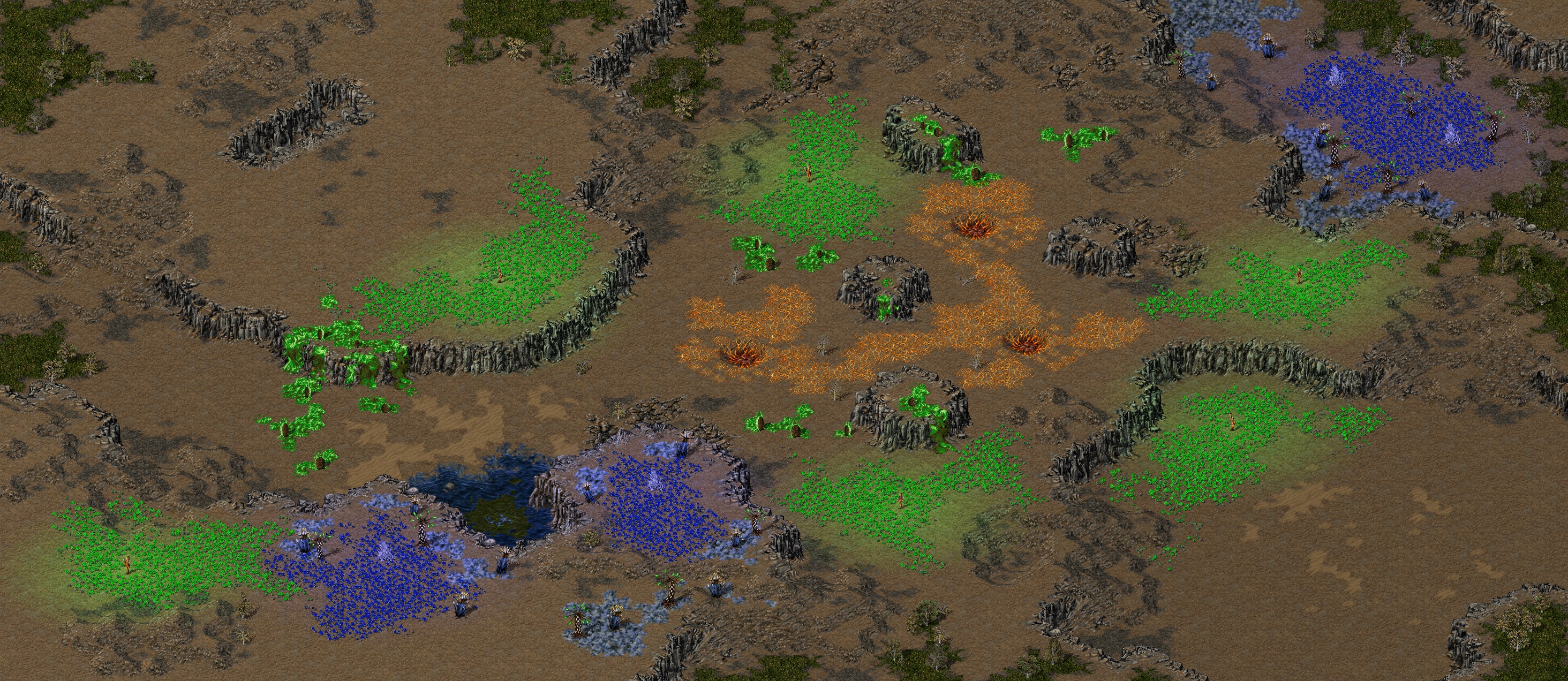 Rendered map: Tiers of Sorrow