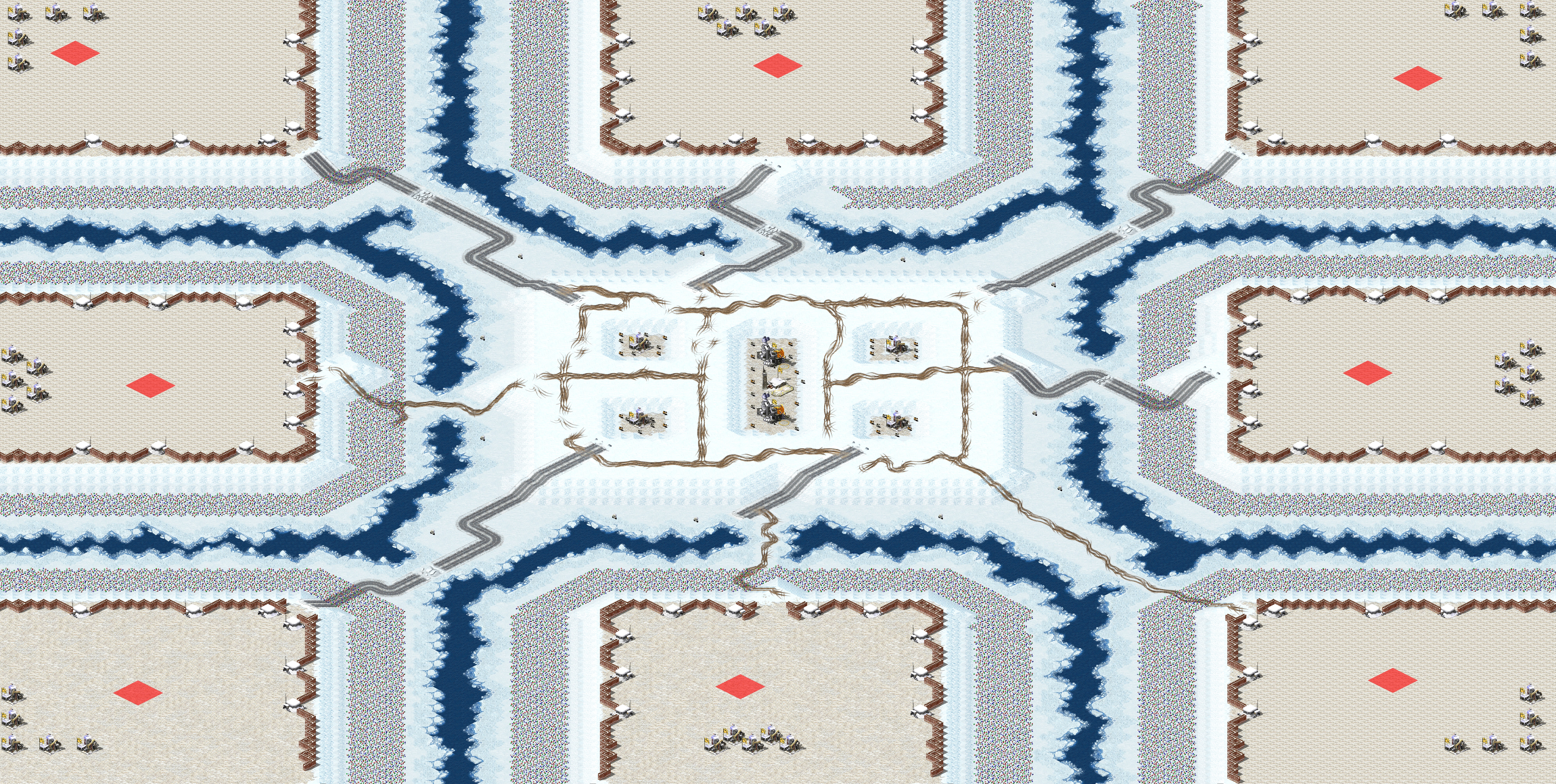 Rendered map: Sunken Lands