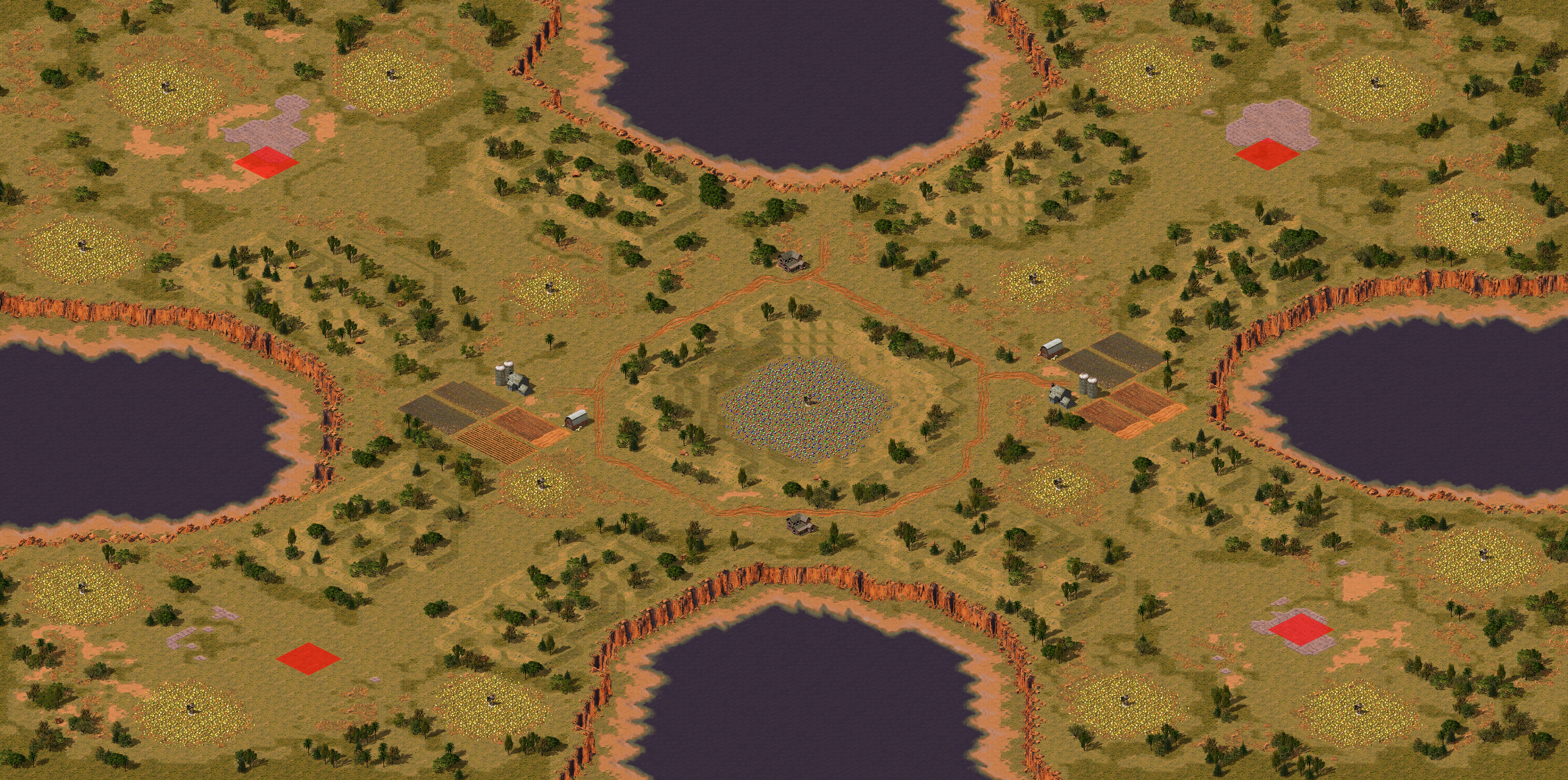 Rendered map: KING OF LAKE HILL