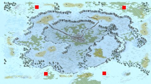 Rendered preview of Snowy Field