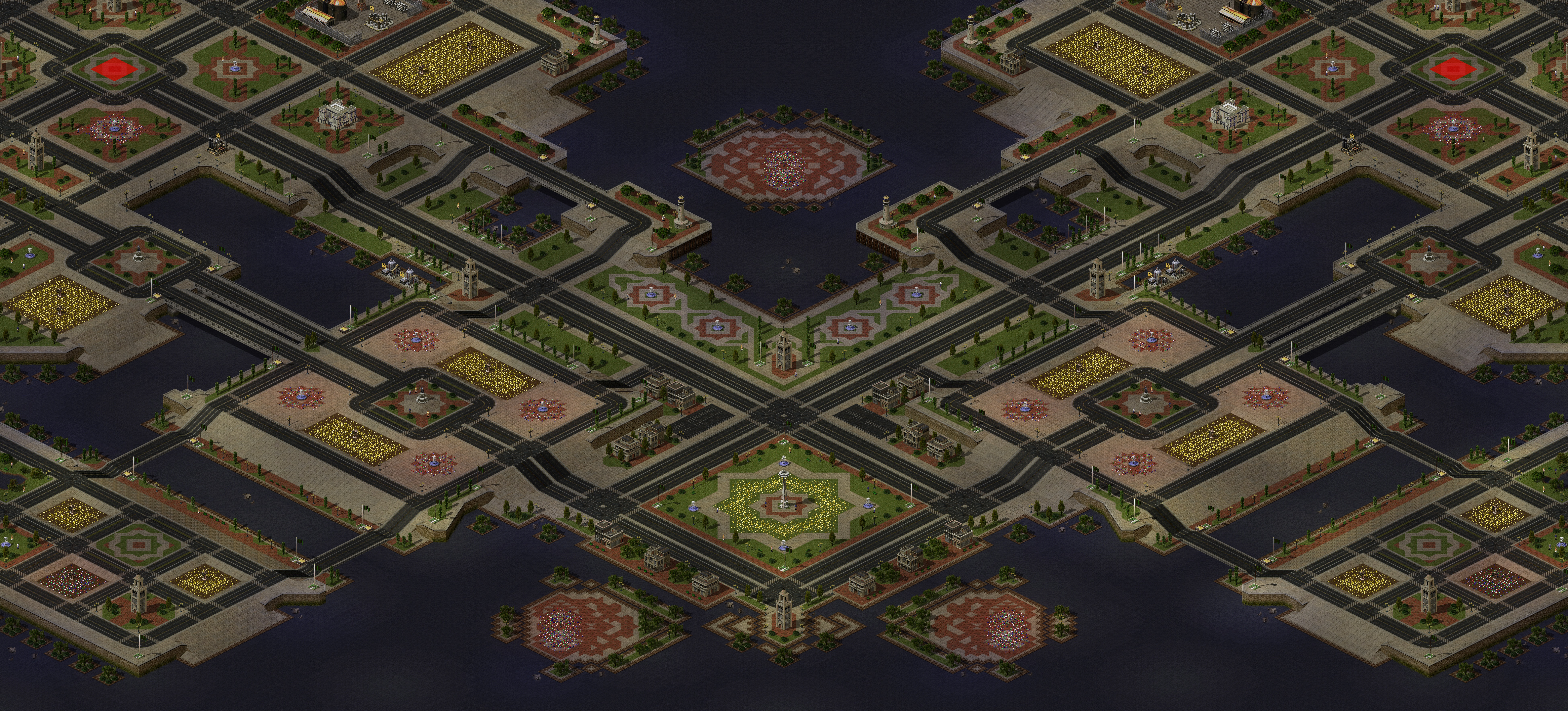 Rendered map: Andalusia LE