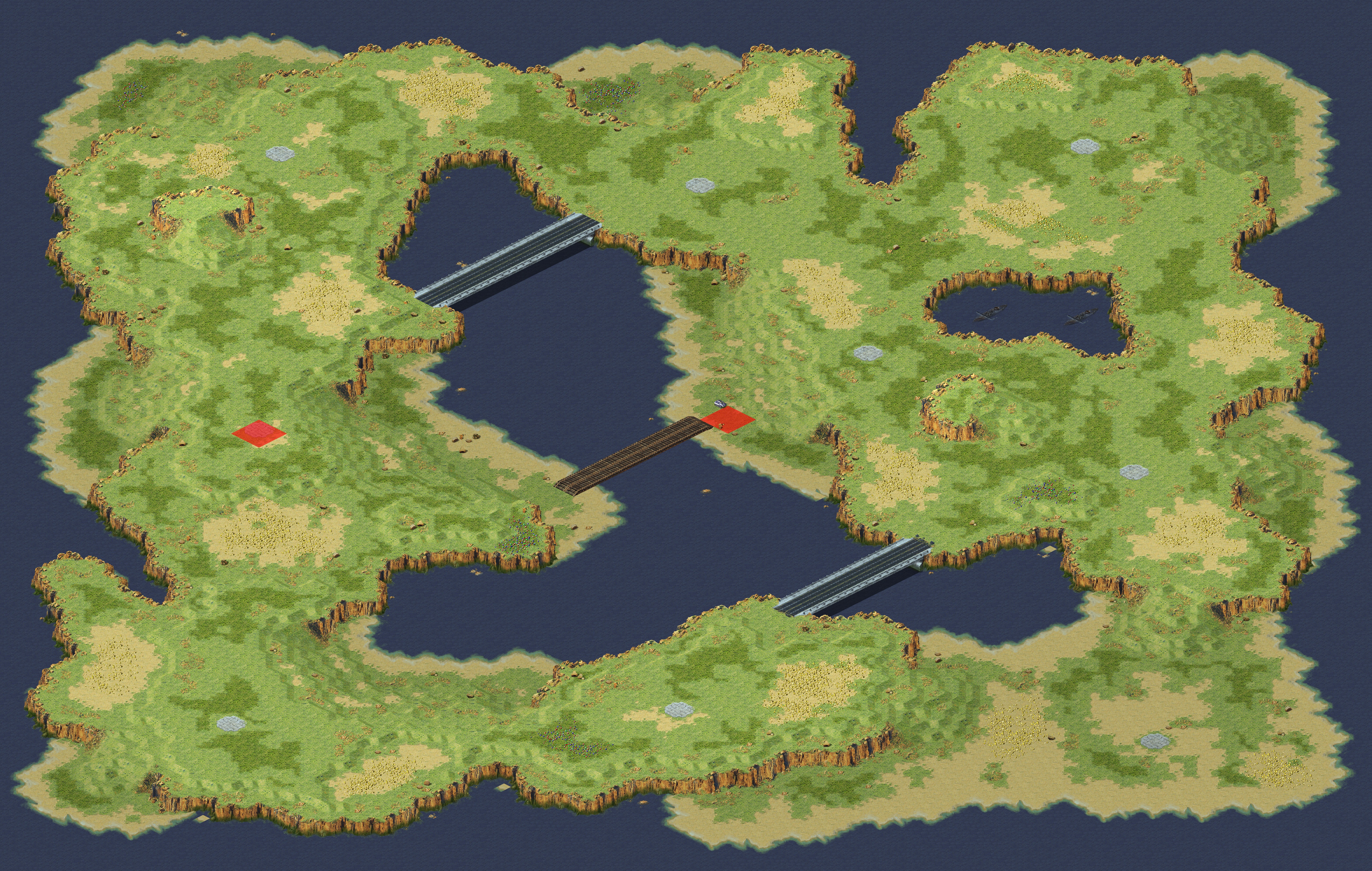 Rendered map: Second Player Box Hunt