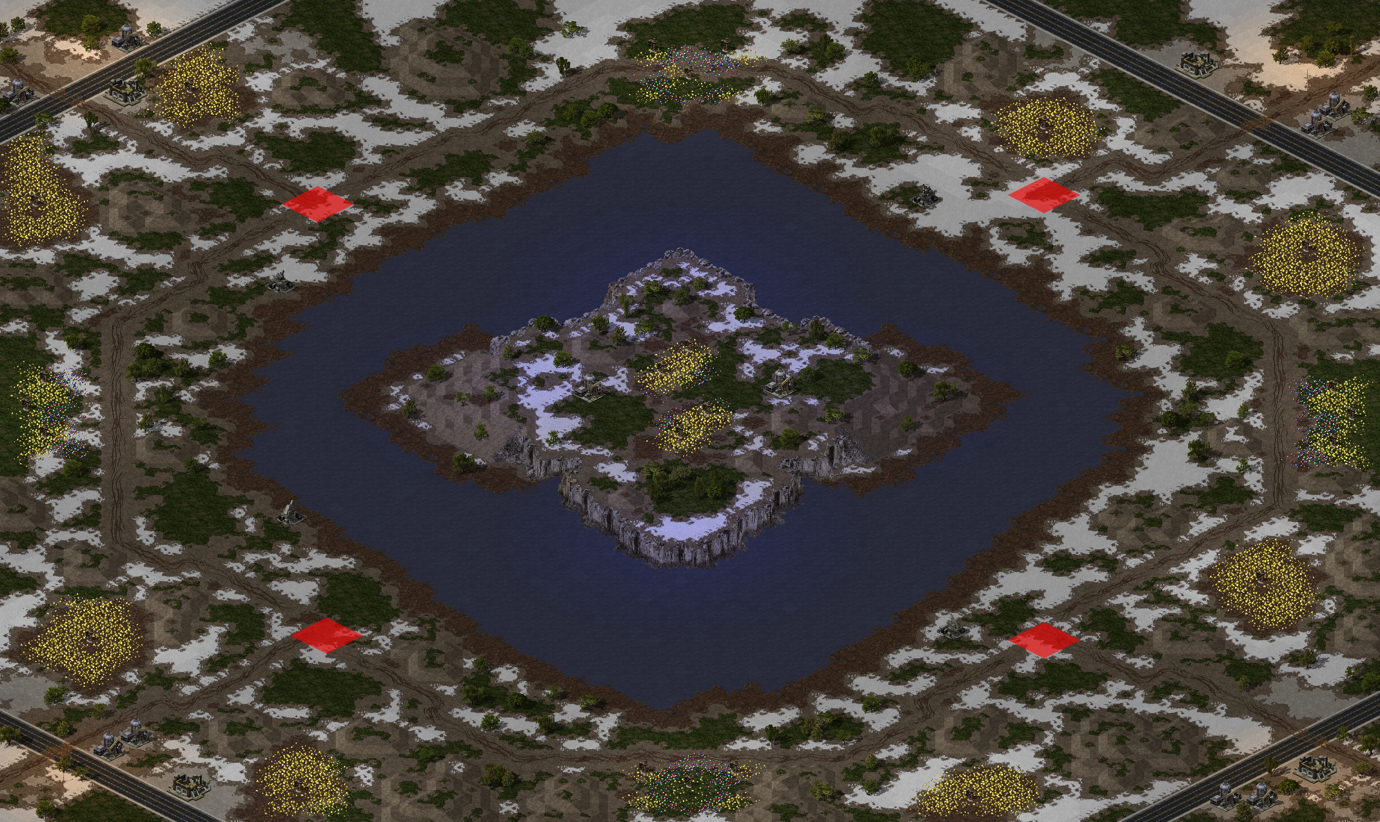 Rendered map: No Wimps