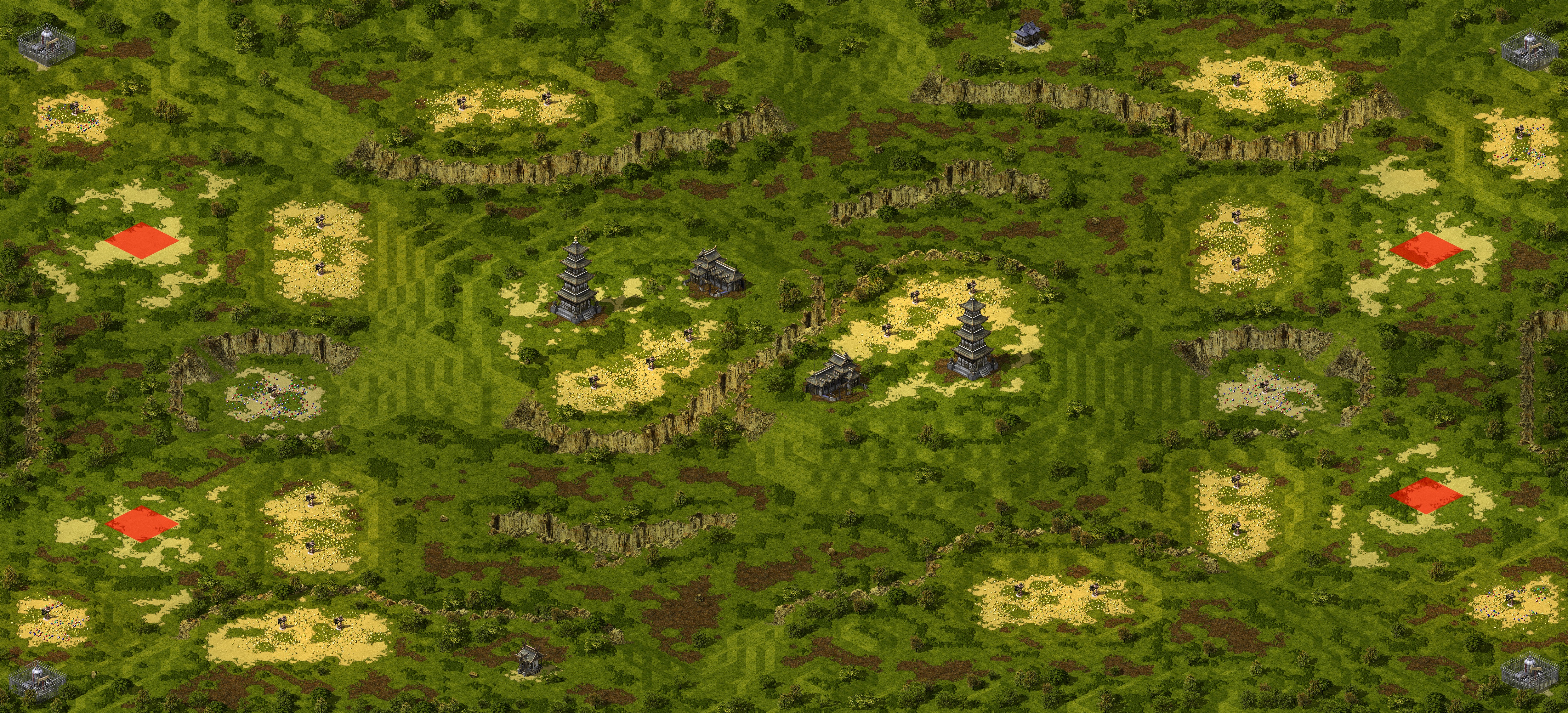 Rendered map: Yin and Yang (4)