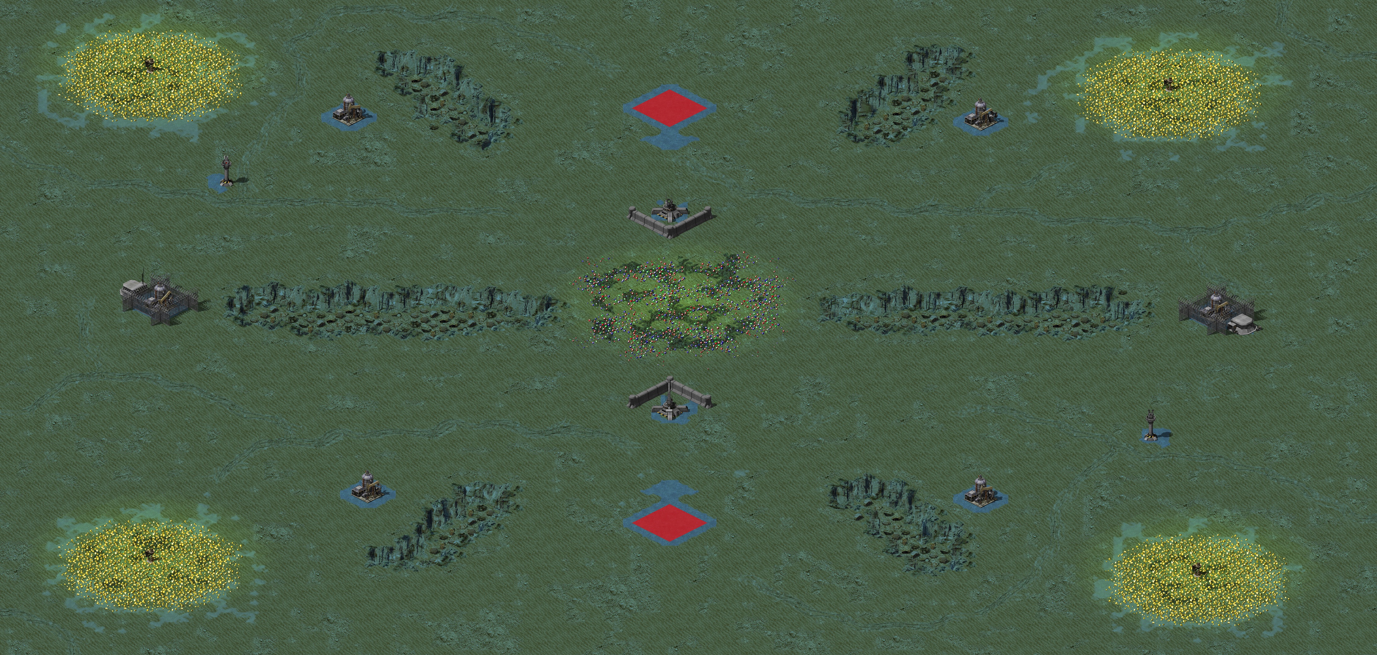 Rendered map: Tournament Dune