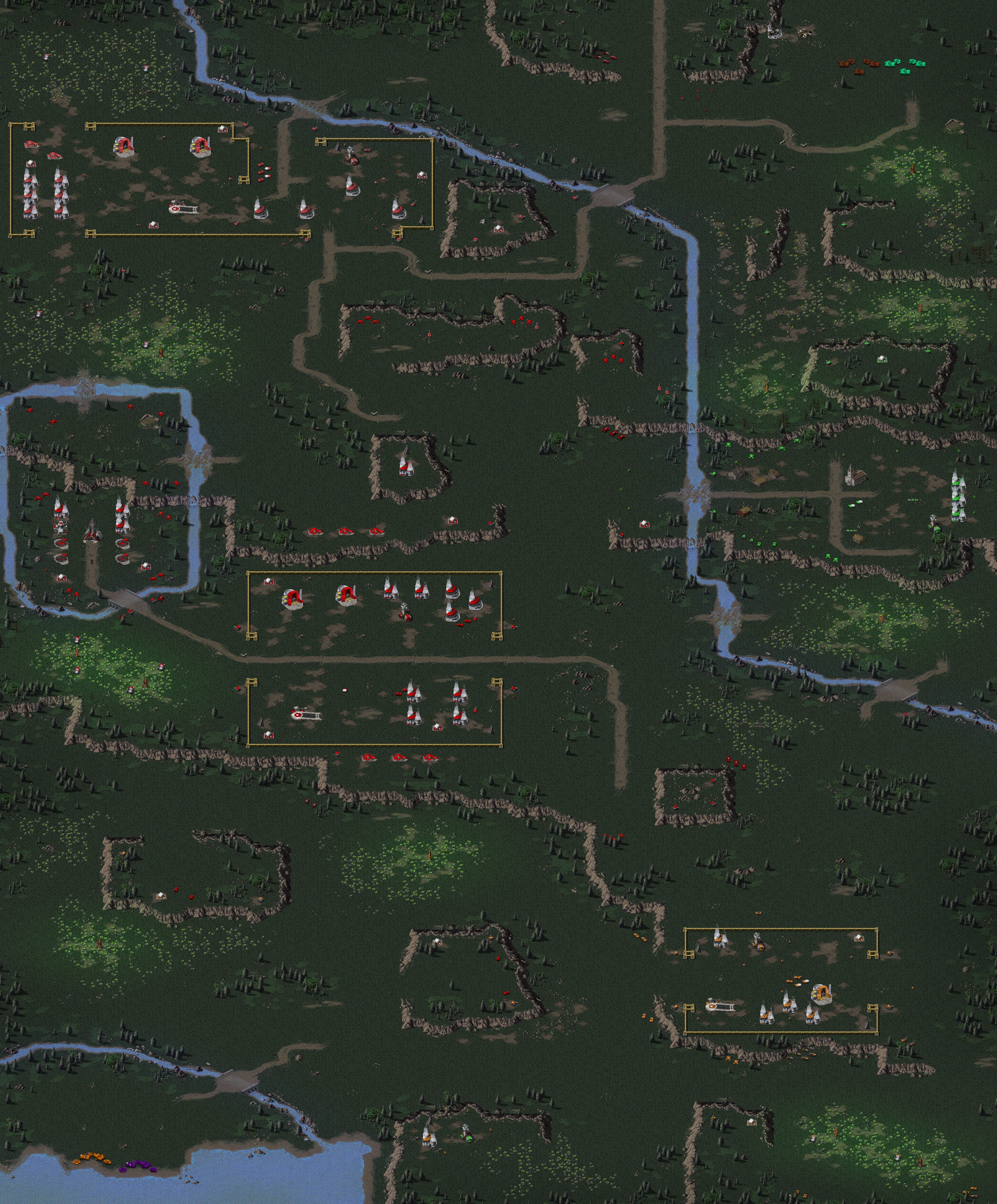 Rendered map: GDI 13: Temple Strike