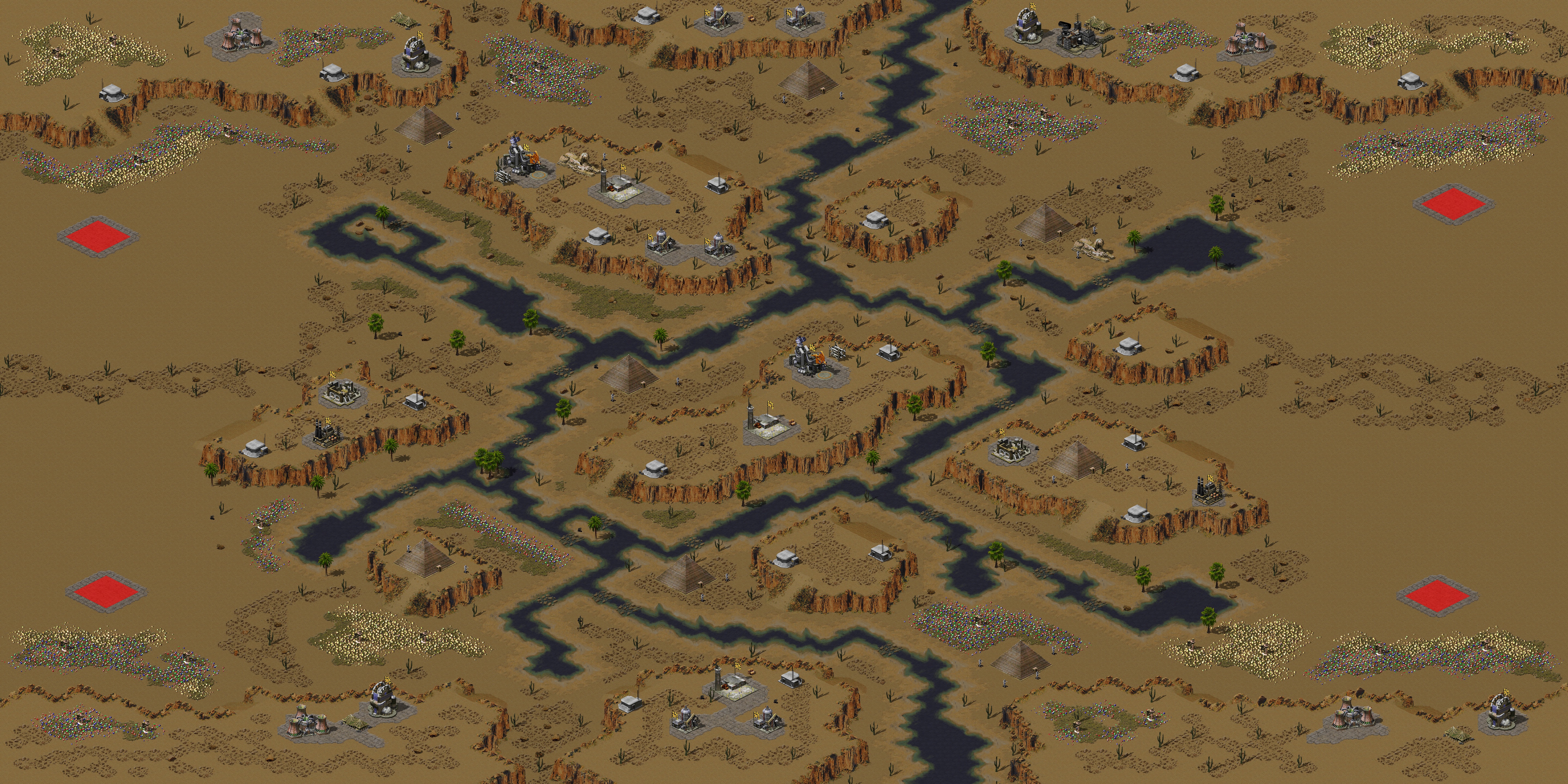 Rendered map: Return to Egypt(wthigon)