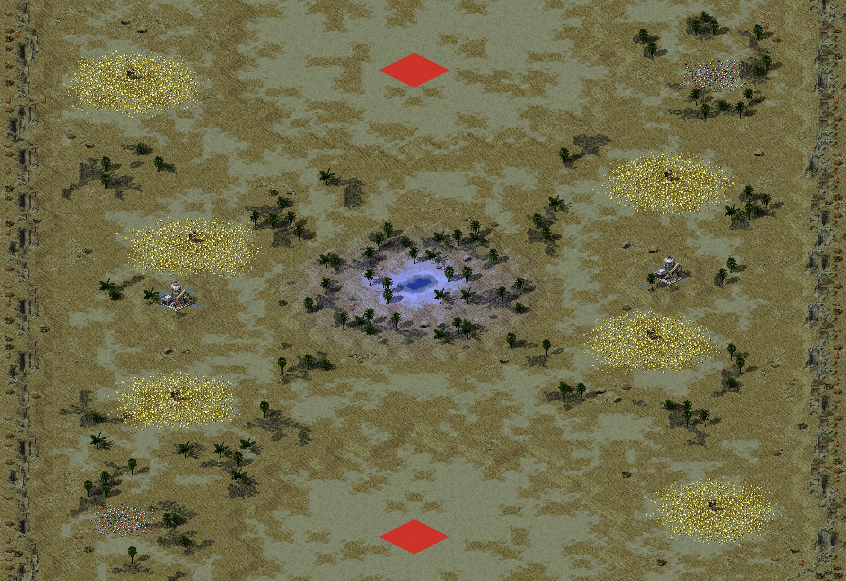 Rendered map: Dune Patrol II