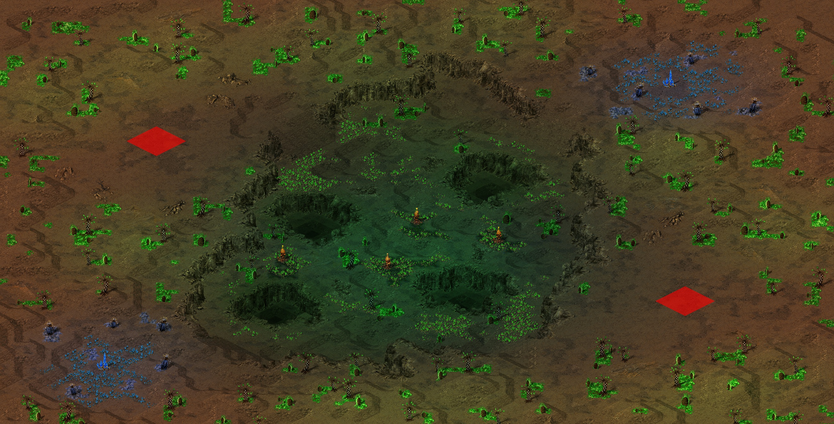 Rendered map: Pit Stop (2)