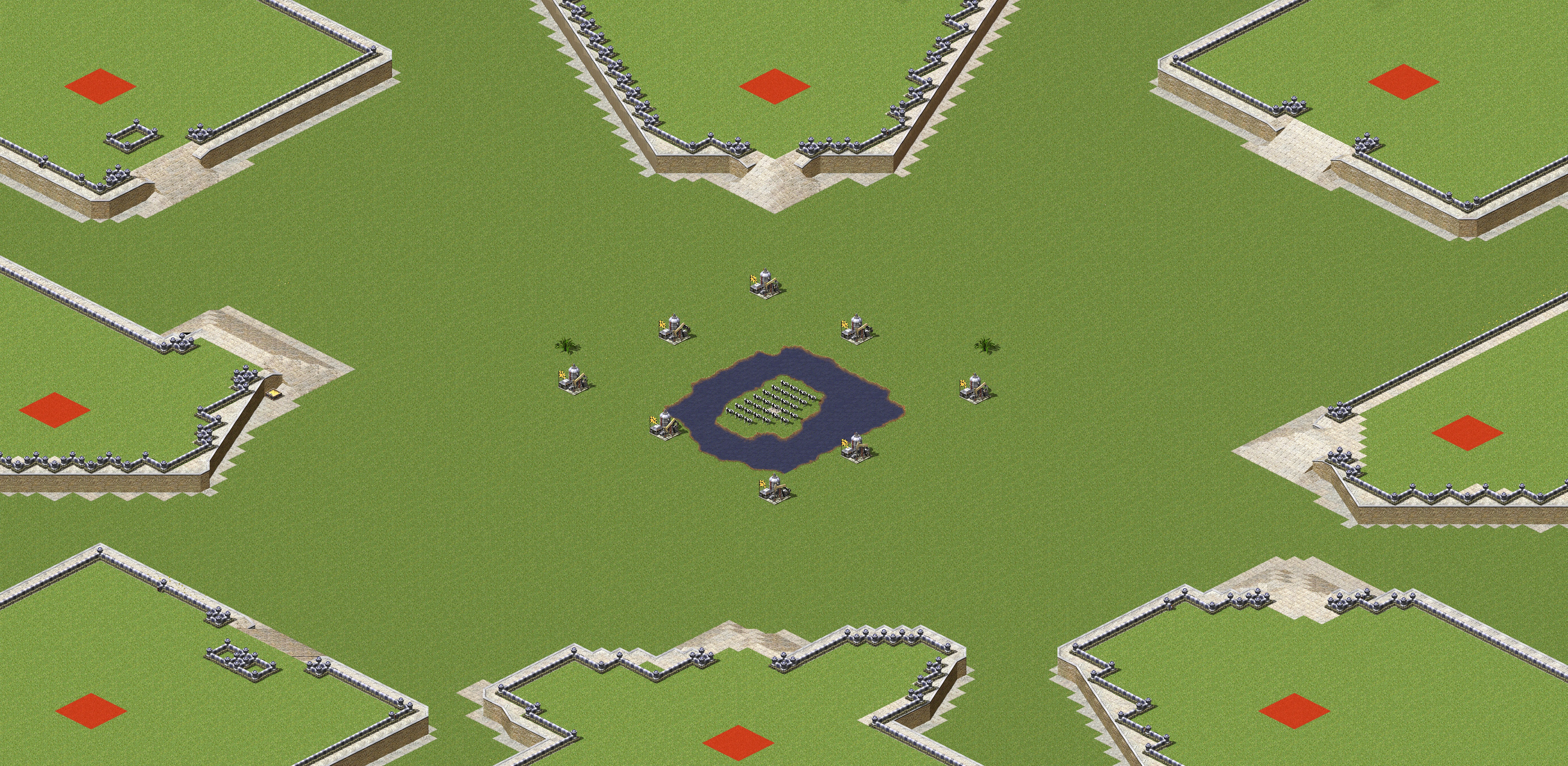 Rendered map: Tank War