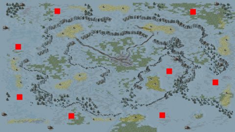 Rendered preview of Snowy Field 3-Star