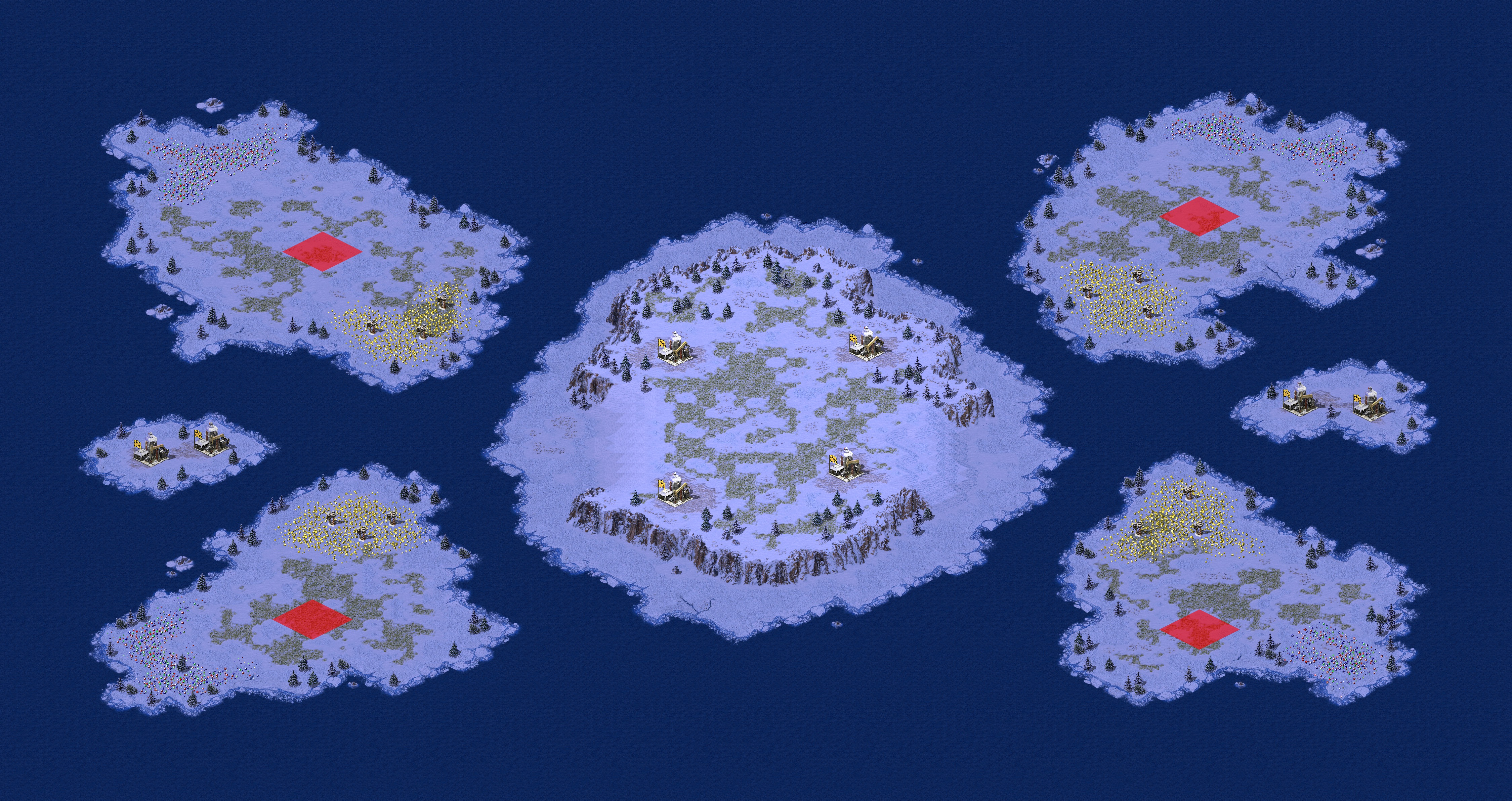 Rendered map: Black Eagle Tournament - Depth Charge