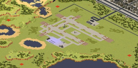 Rendered preview of Rolling Hills Air Force Base