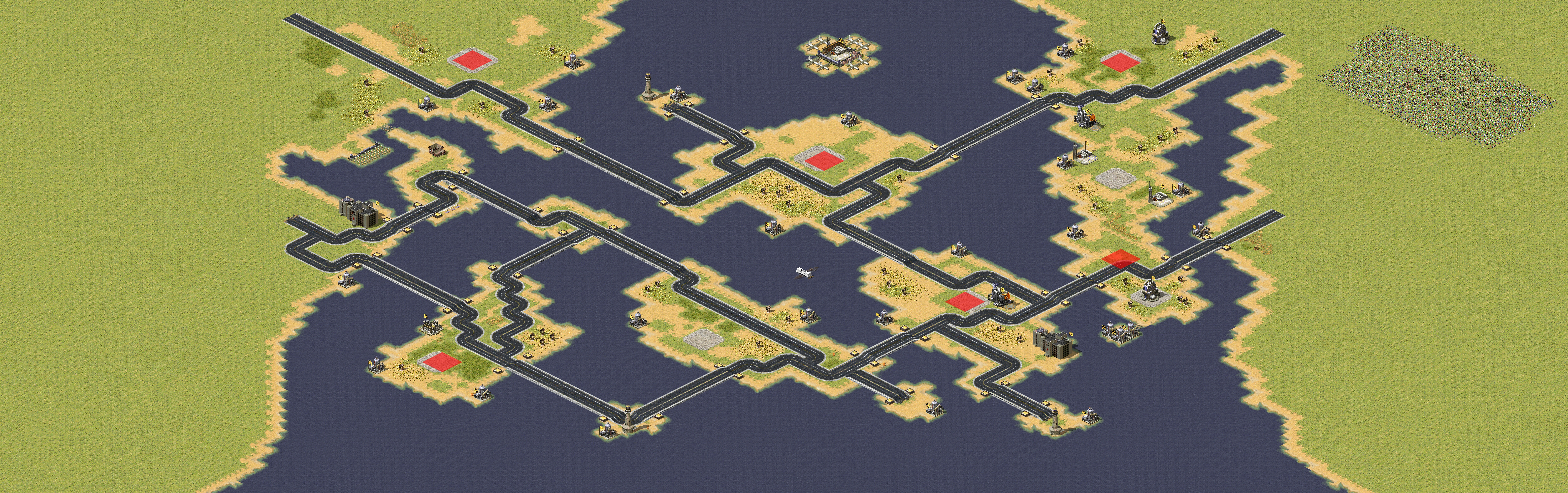 Rendered map: J-Papavois Island