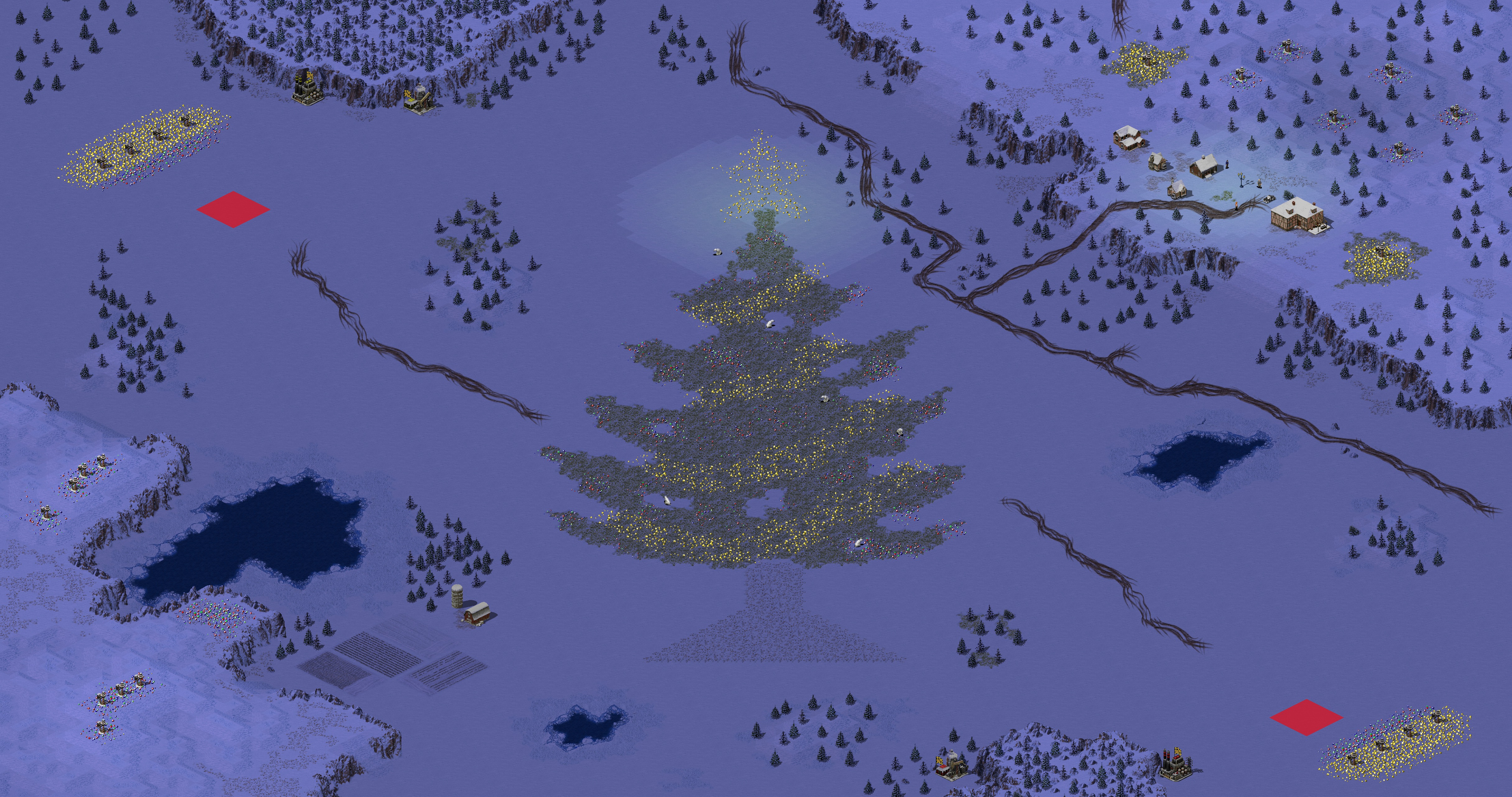 Rendered map: Happy Traces