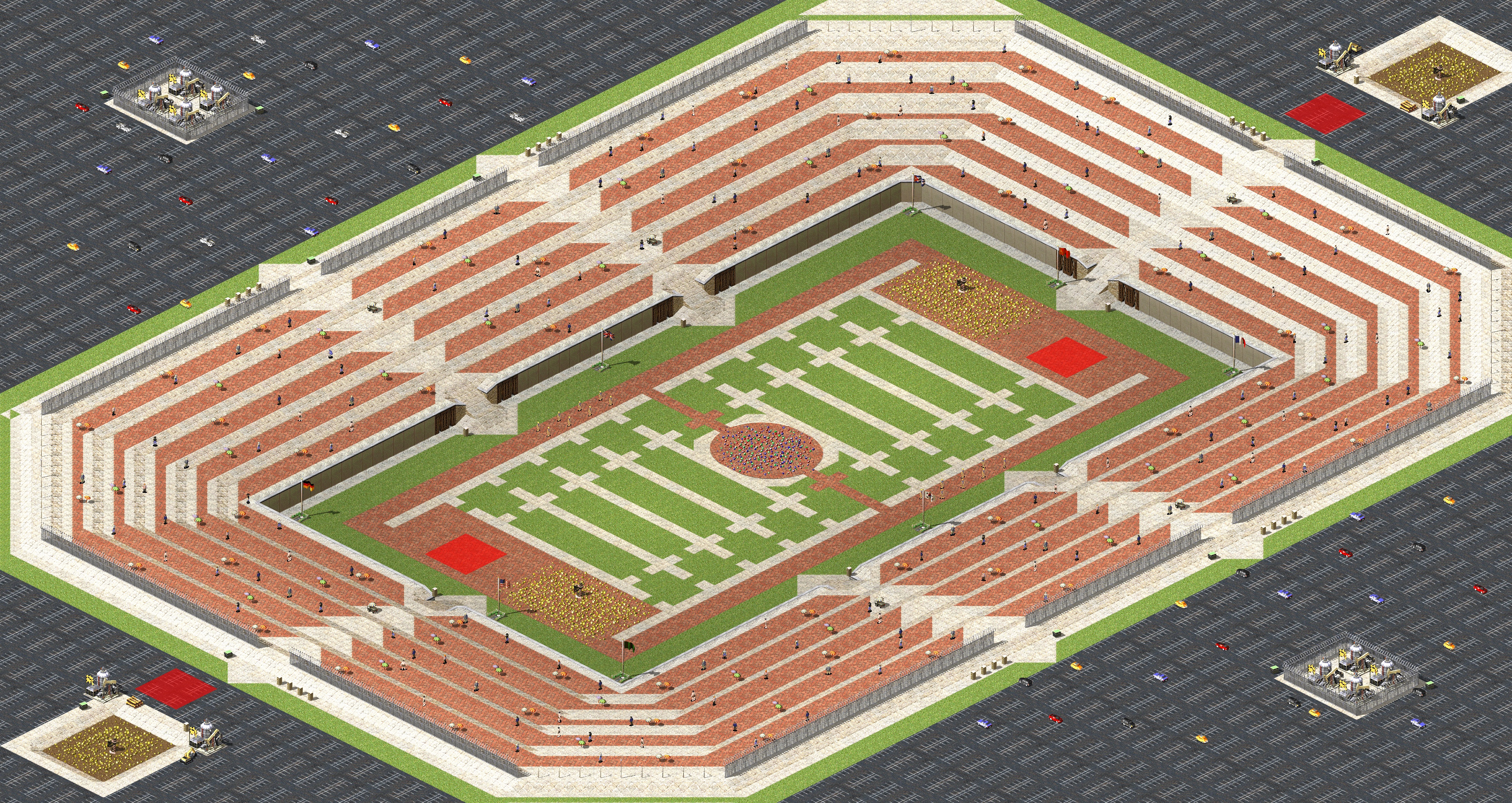 Rendered map: 【2V2】万福玛利亚
