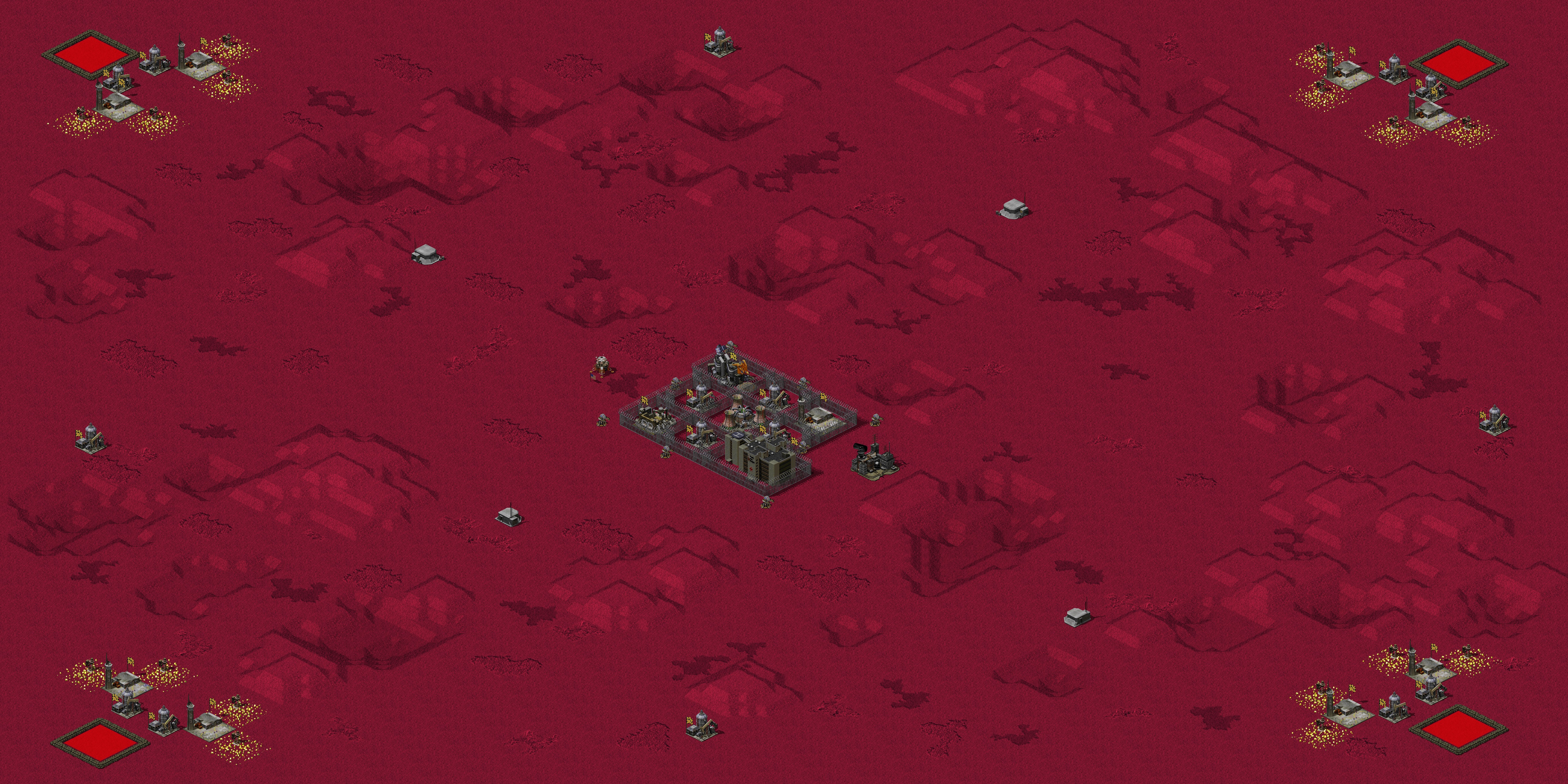 Rendered map: Mars Attacks
