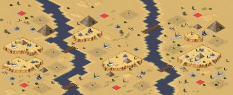 Rendered preview of Desert Pyramids