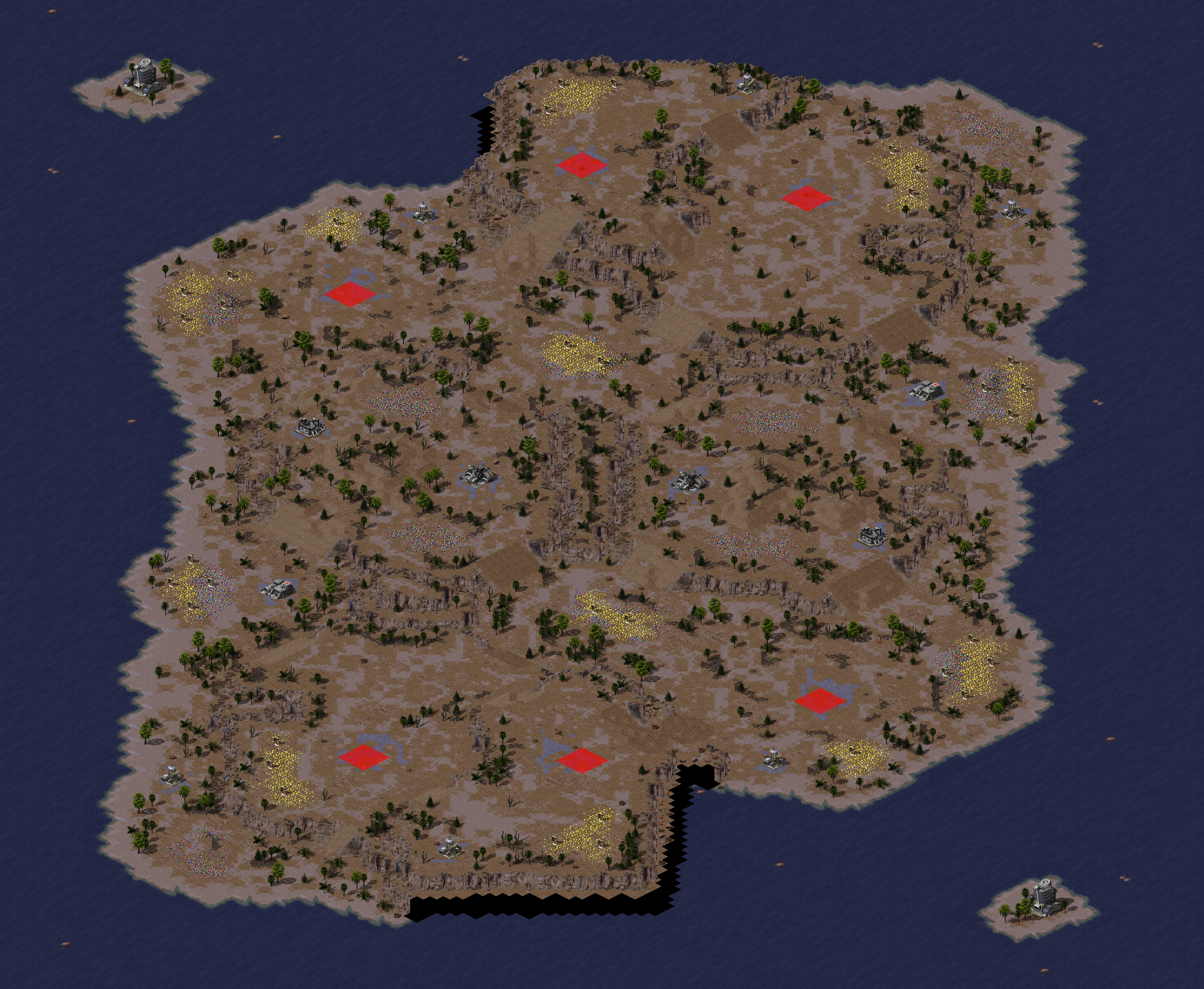 Rendered map: Arabian Nights