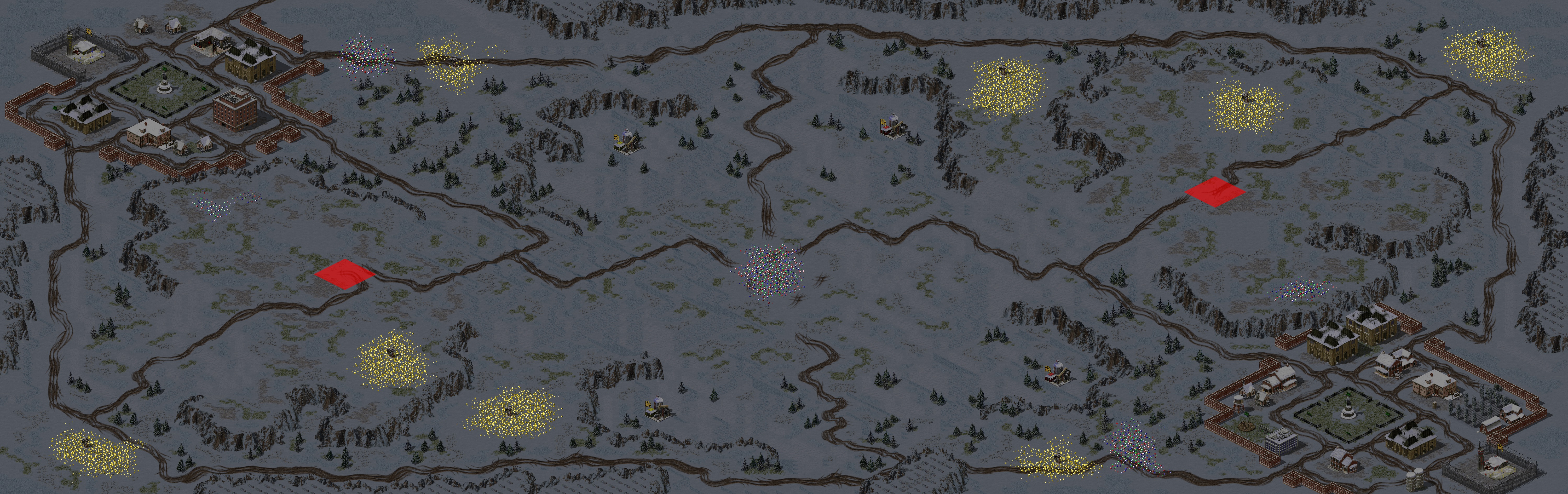 Rendered map: Cold Winter