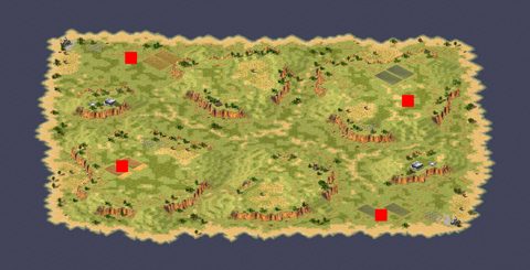 Rendered preview of Lakeside Plateaus