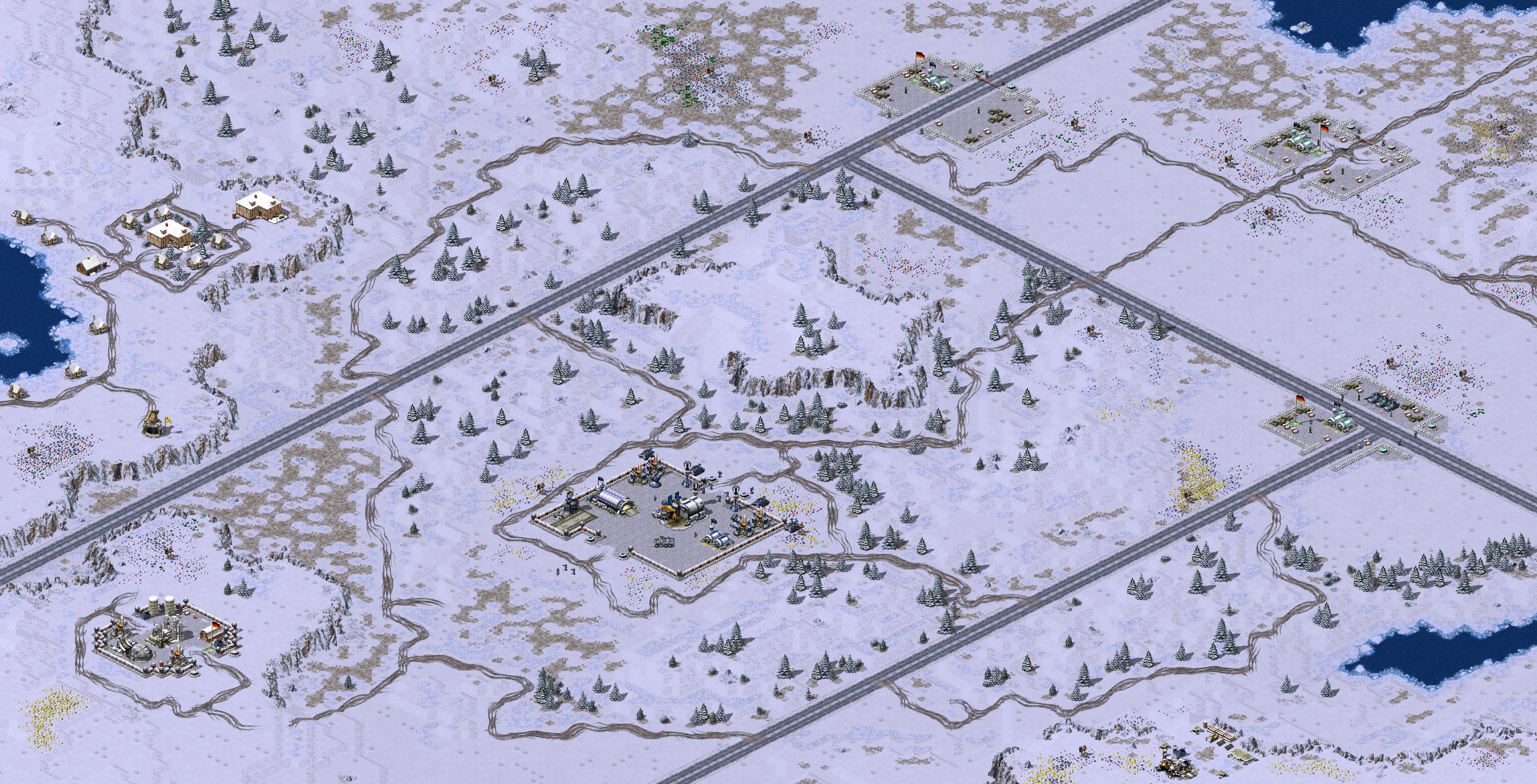 Rendered map: Allied Mission 10: Mirage