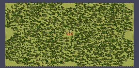 Rendered preview of Dark Forest Talking Trees
