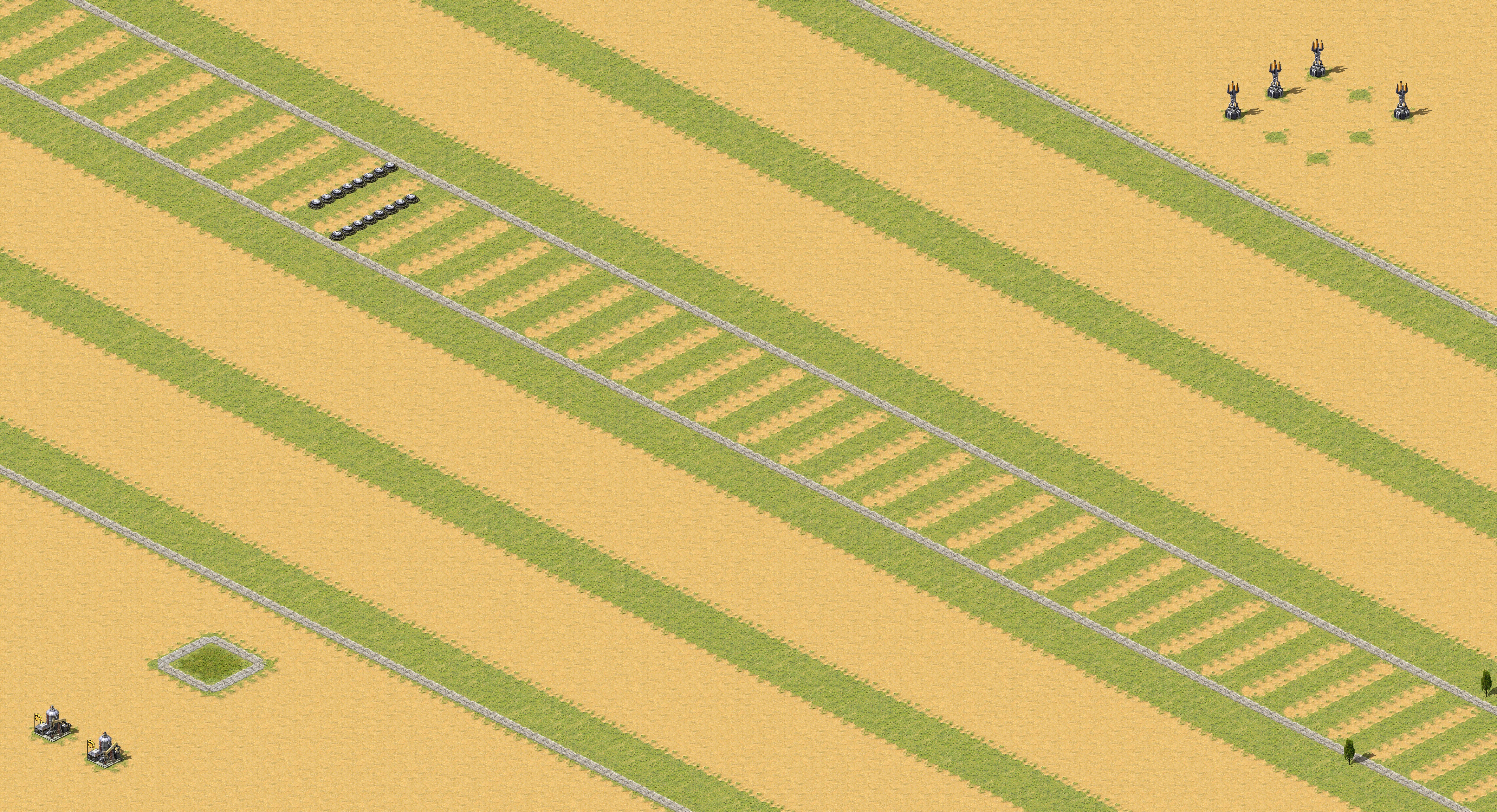 Rendered map: Solo Tower Defense Ladder