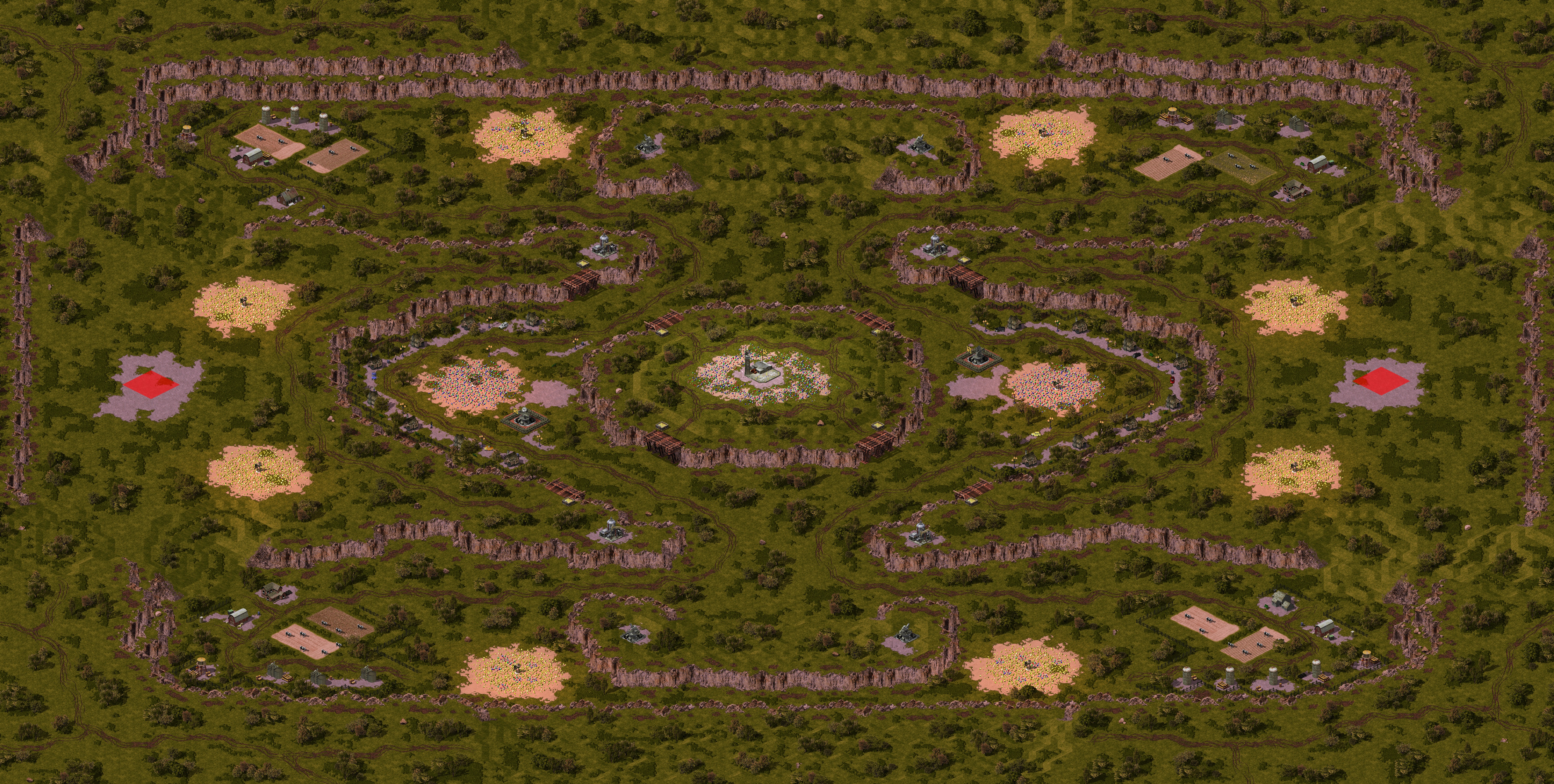 Rendered map: Hamlet (2)
