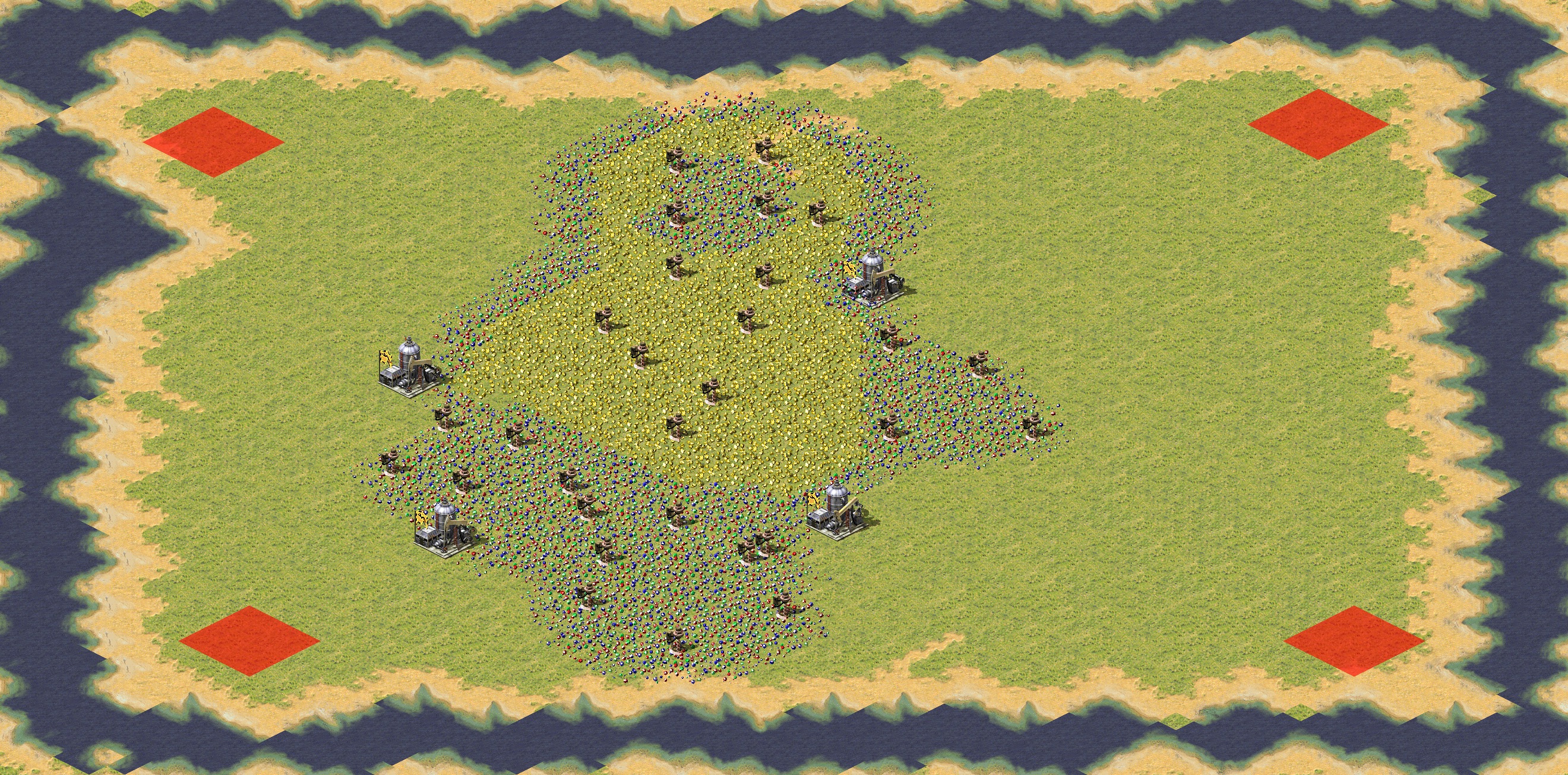 Rendered map: Gold Gems