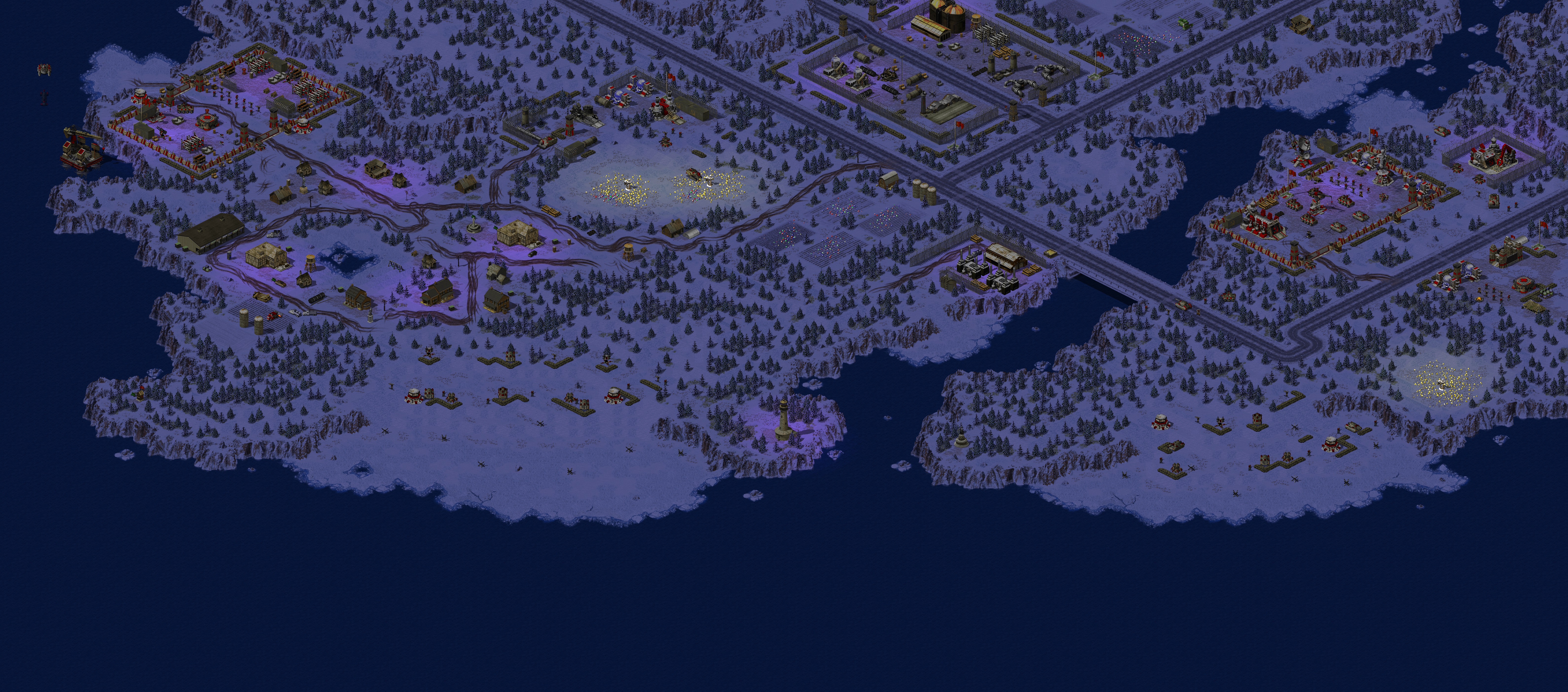 Rendered map: Soviet Mission 4: Side Effect