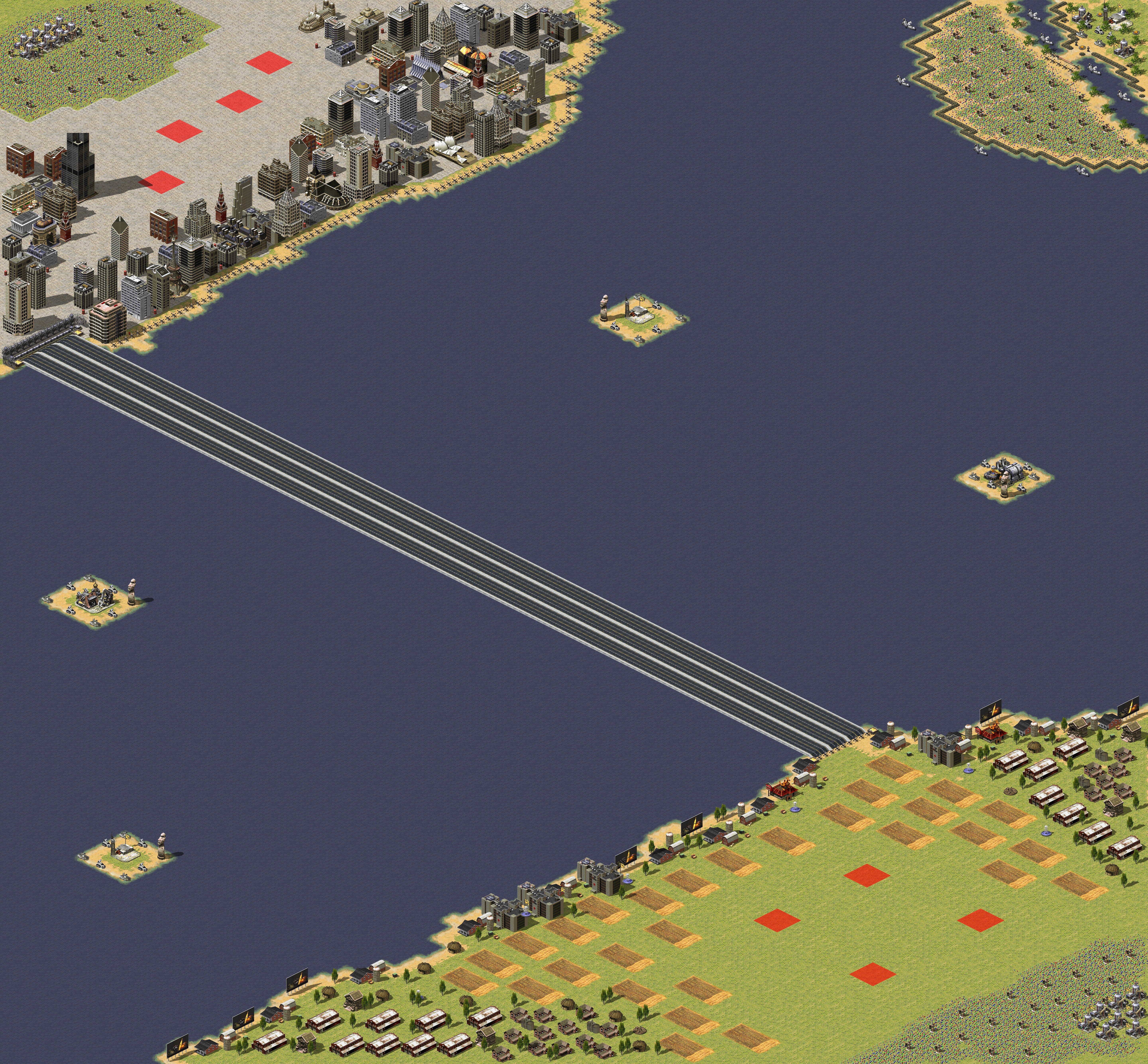 Rendered map: City or Country?