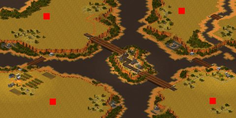 Rendered preview of Twin Bridges