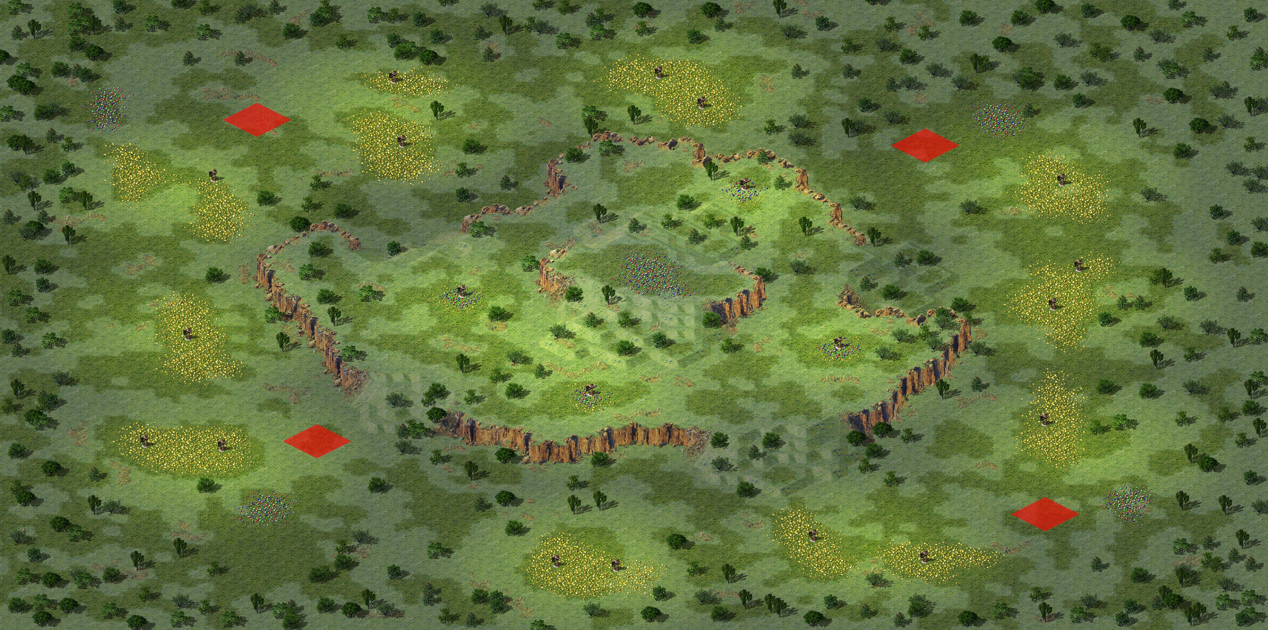 Rendered map: Jungle Dawn Tournament